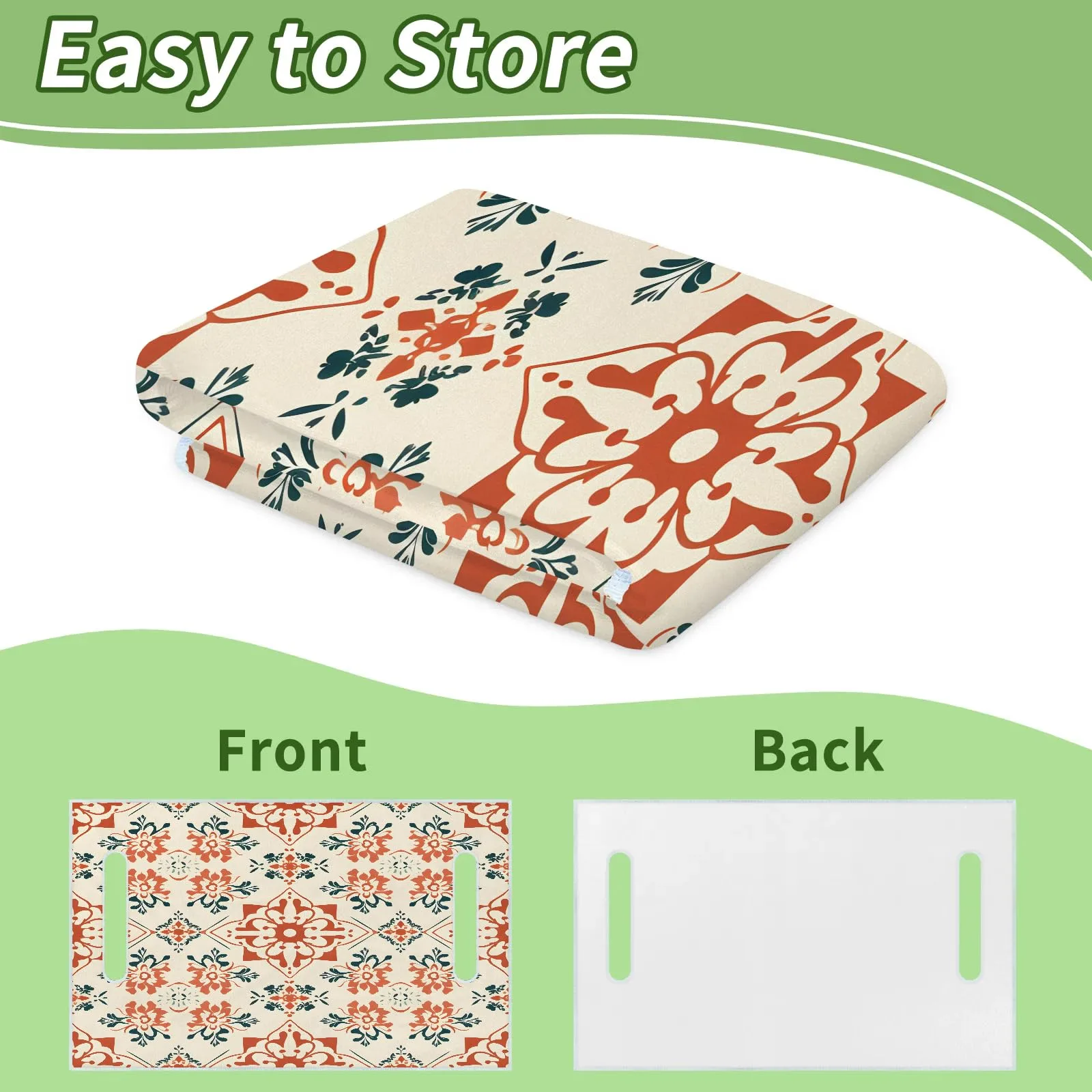 Tiveruda Golf Cart Seat Cover for Double Seats 51 x 31 in. image 4