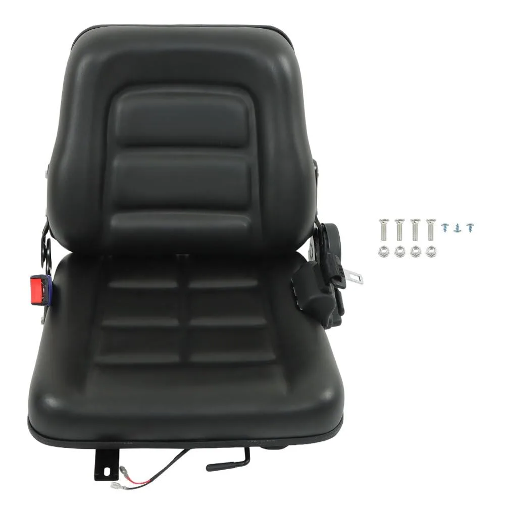 Generic Universal Golf Cart Seat with Slide Track and Seatbelt