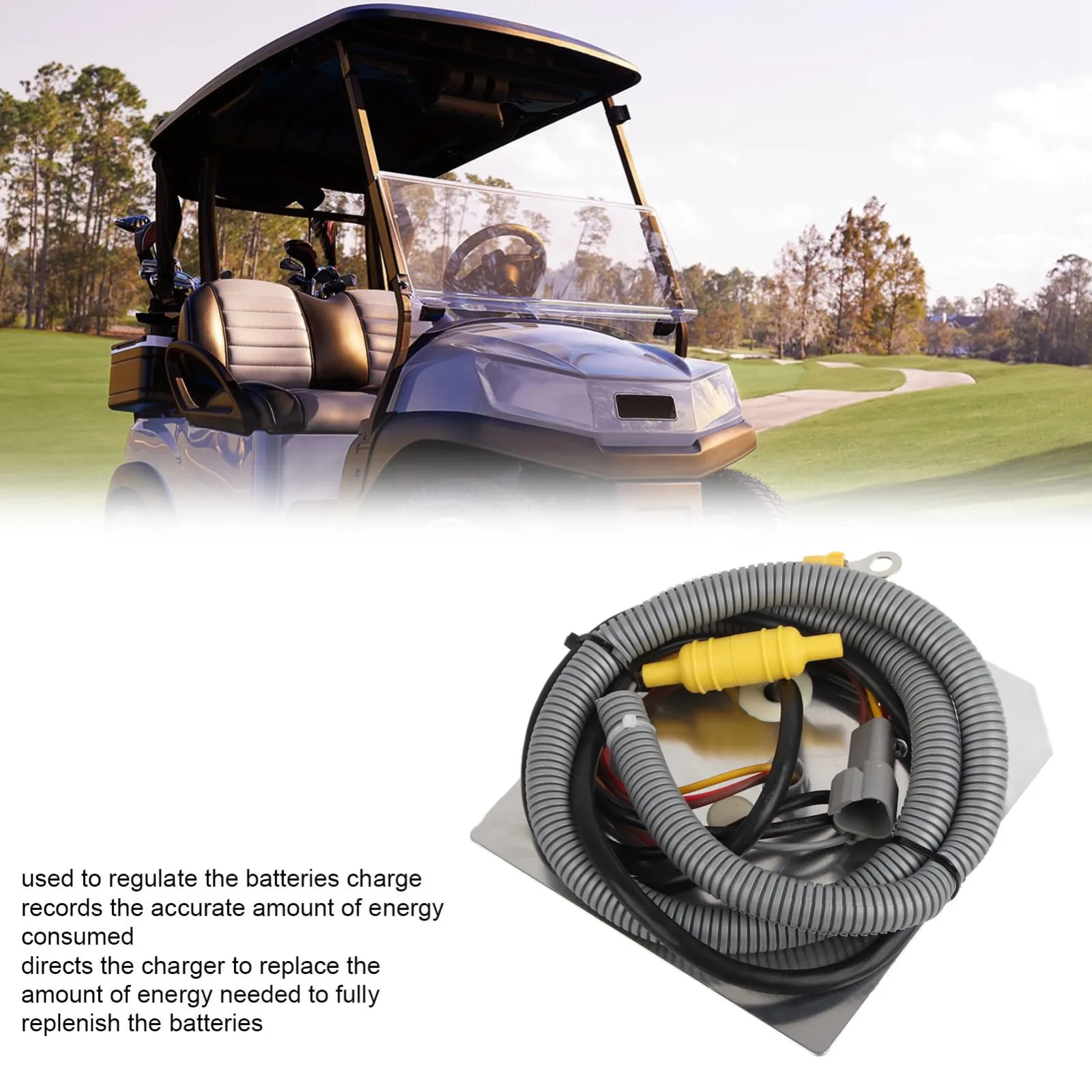 Ayayu OBC for Club Car DS 1998-2004, 48V 3-Pin image 3