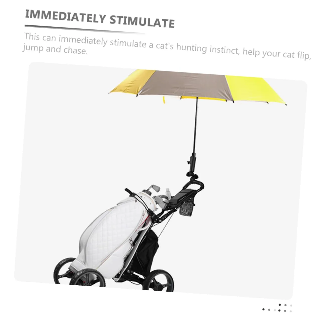 WHAMVOX Golf Cart Umbrella Holder Clamp image 4