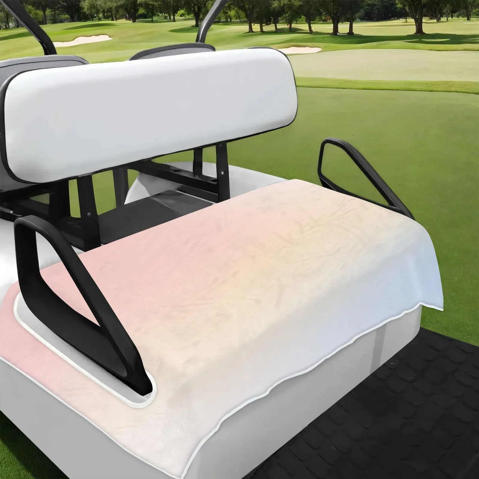 Tiveruda Golf Cart Seat Cover for Double Seats
