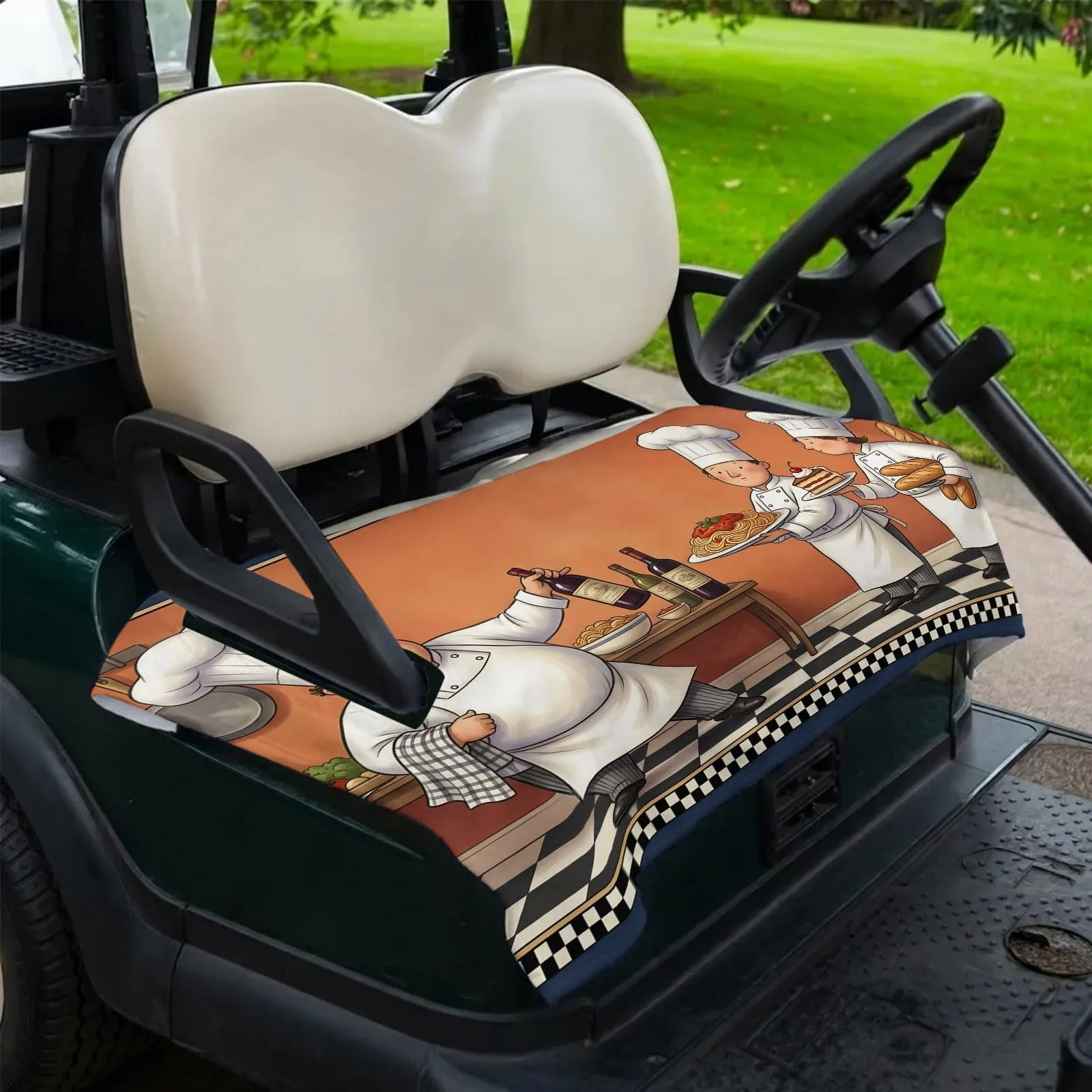 Trosturdspn Golf Cart Seat Towel Cover, 51 x 31 in
