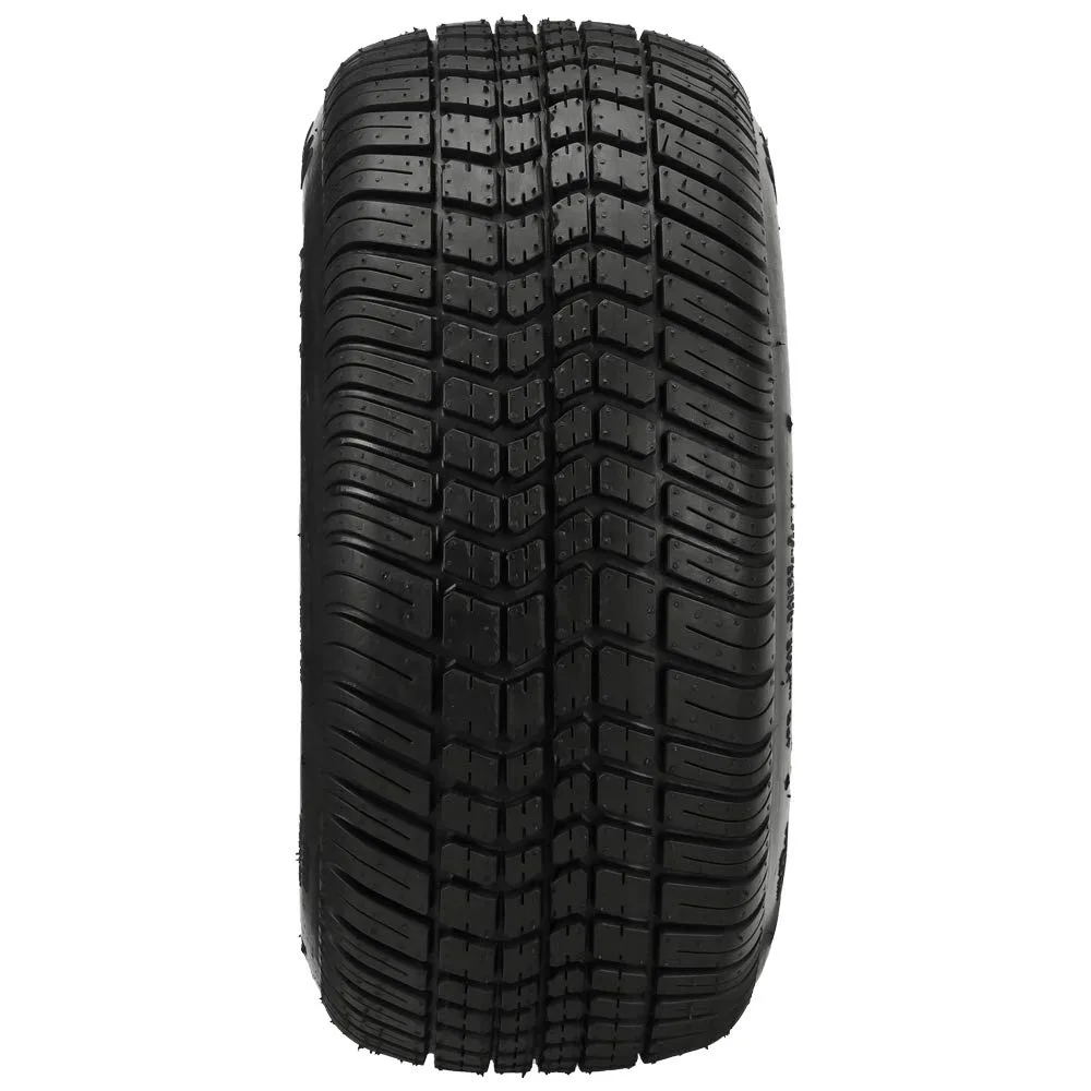 RM Cart Casino Black/Machined 10-Inch Golf Cart Tire image 2