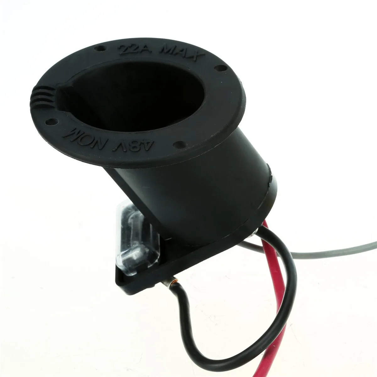 Club Car 48V Charger Receptacle and Fuse Assembly image 4