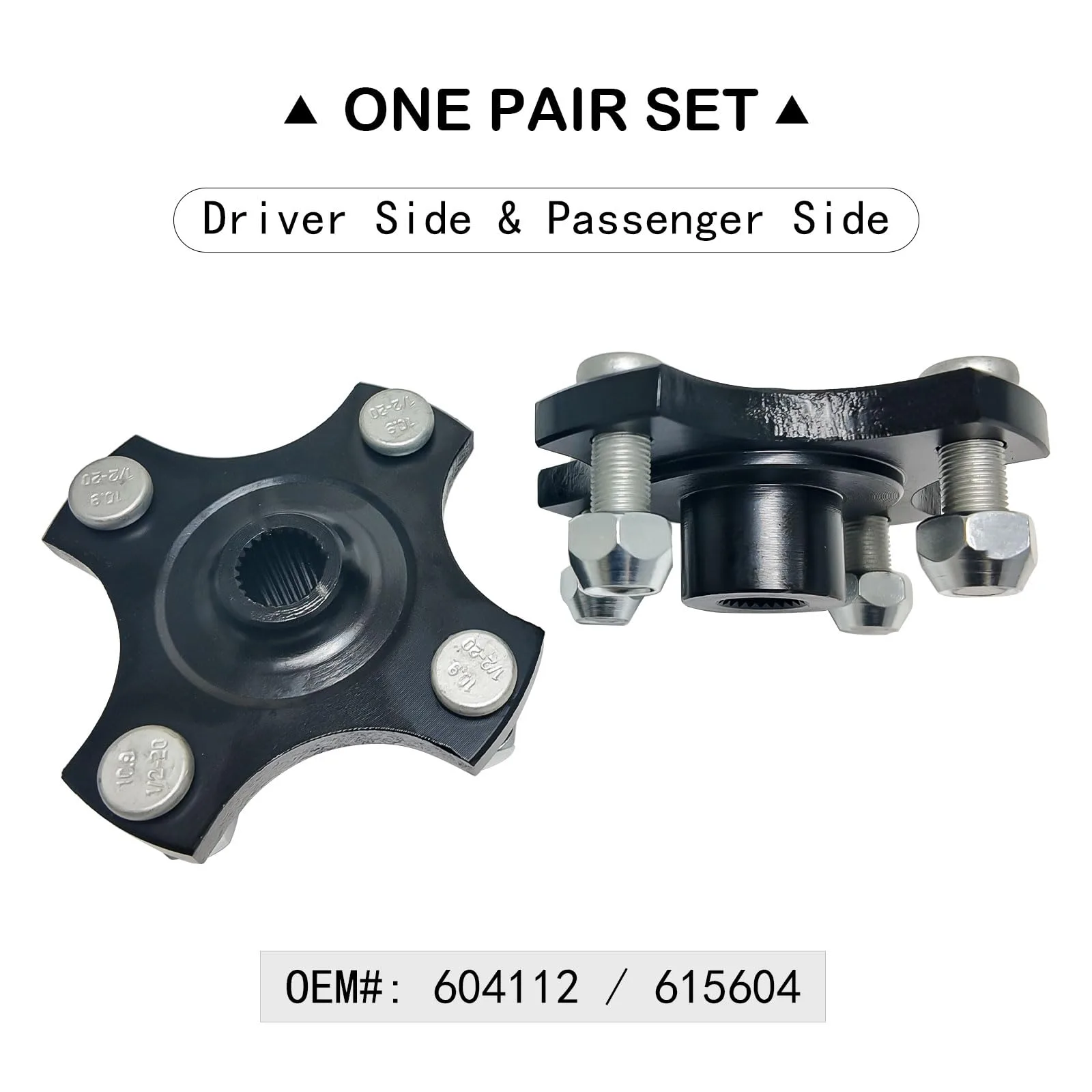 LOSTAR Rear Wheel Hub Flange Plate for E-Z-GO RXV image 3