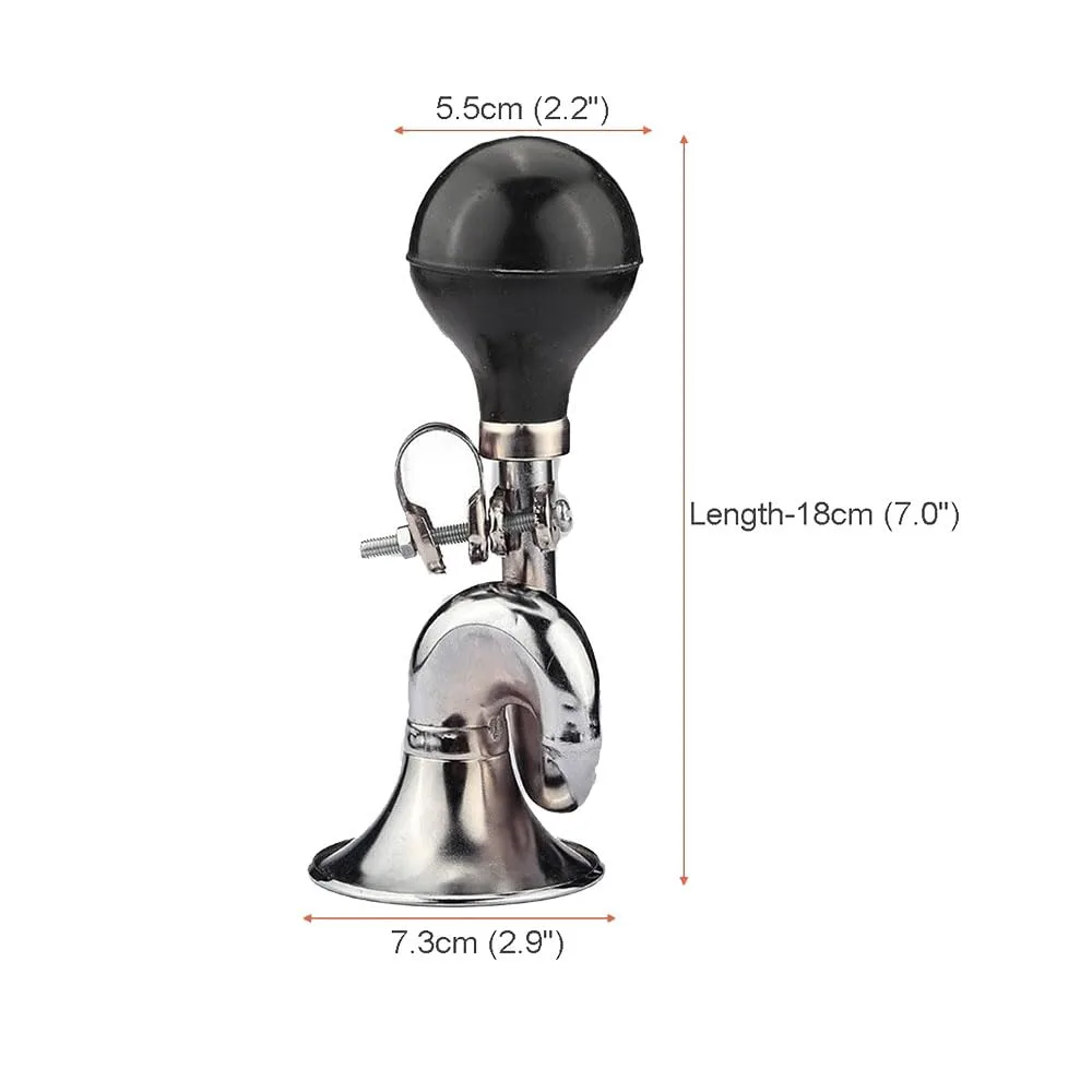 ScaAuto Retro Bugle Horn for 7/8" (22mm) Handlebars – H001 image 2