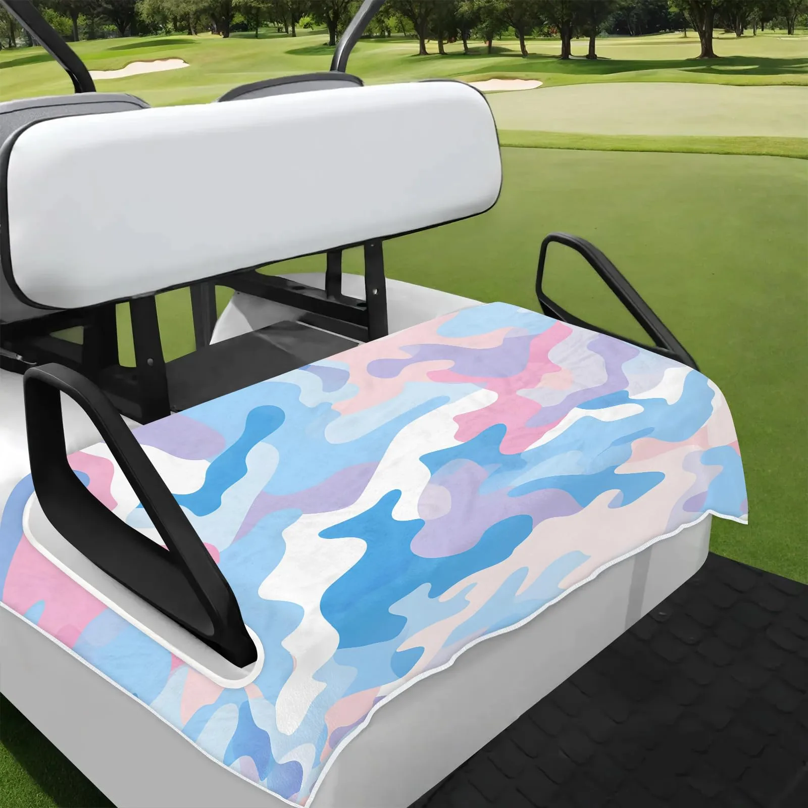 Tiveruda Camouflage Golf Cart Seat Cover, 51 x 31 Inch