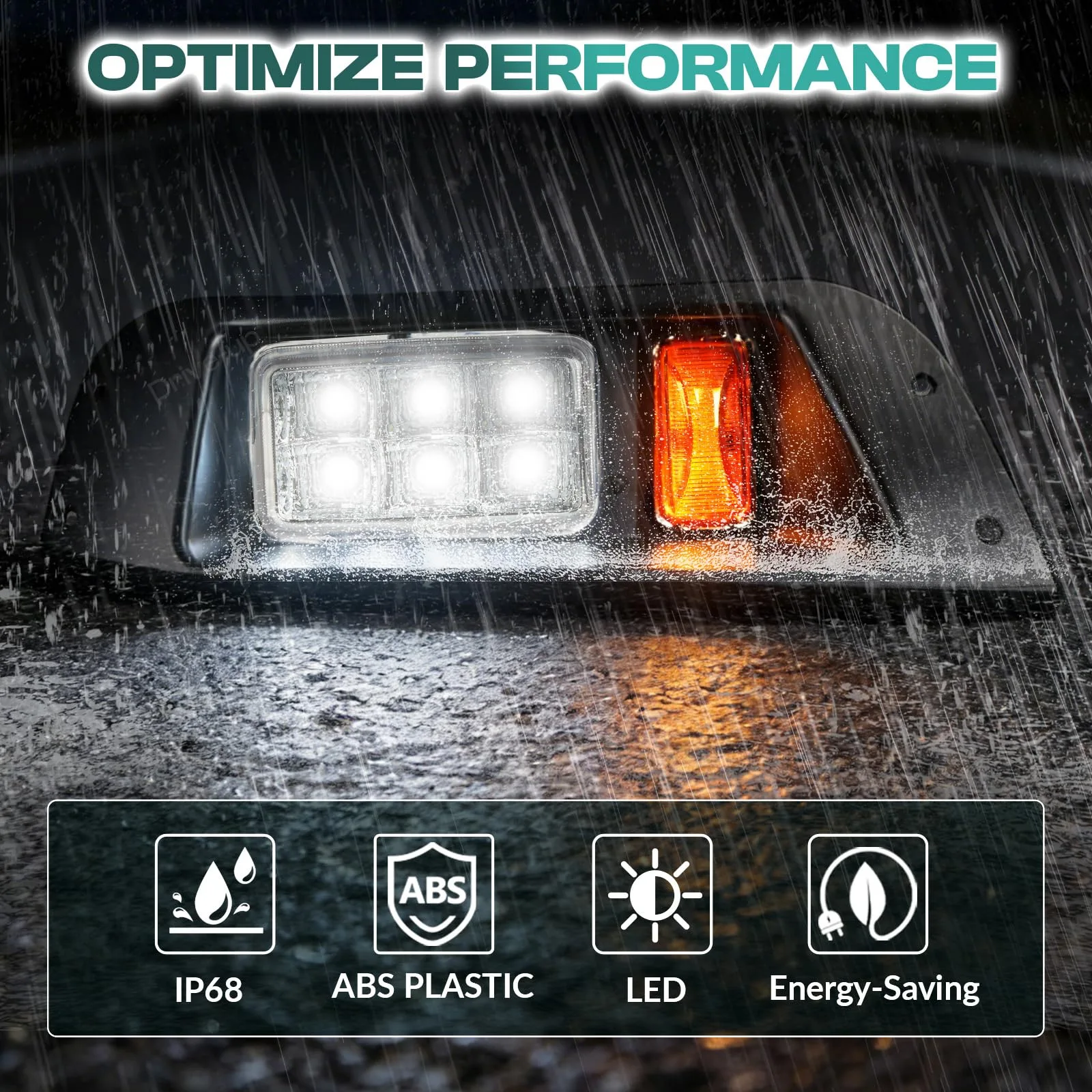 DRIVE UP DU00284 LED Headlight & Taillight Kit for E-Z-GO TXT 1996-2013 image 3