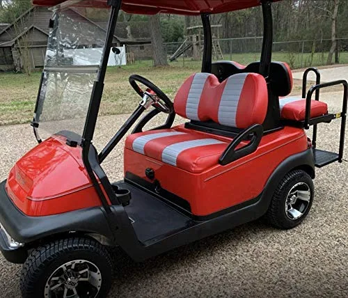 Up To Par Covers Club Car Precedent Staple-On Seat Cover (2-Stripe) image 4