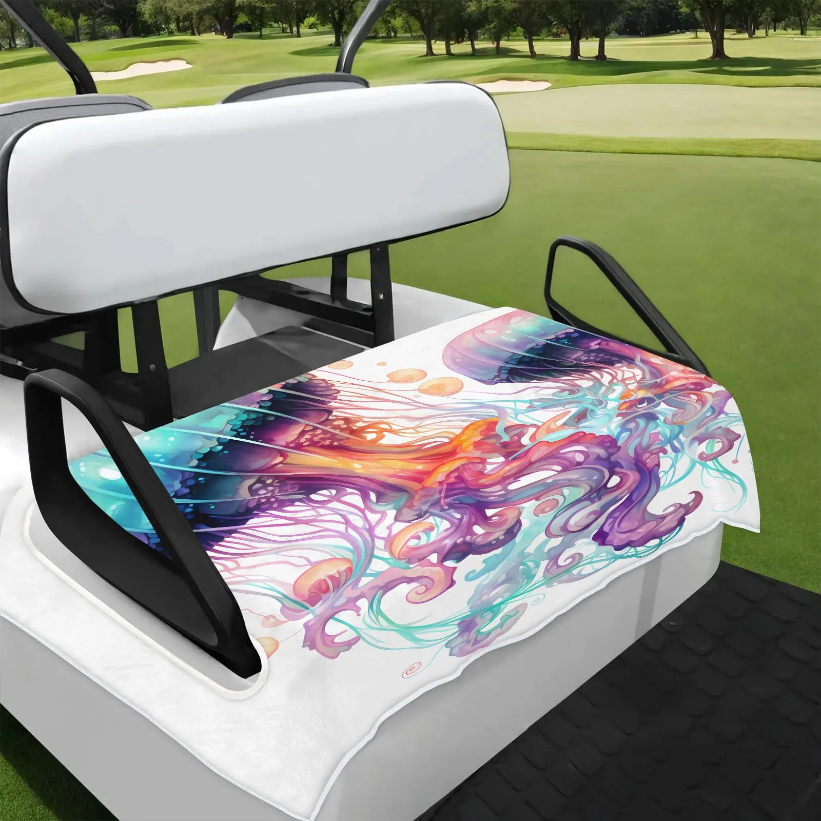 Tiveruda Golf Cart Seat Cover for Double Seats