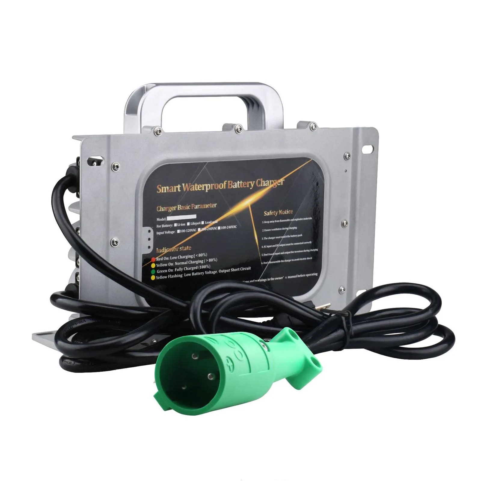 WYSWDJ 36V Golf Cart Battery Charger — 300W/600W/900W/1200W (IP68)