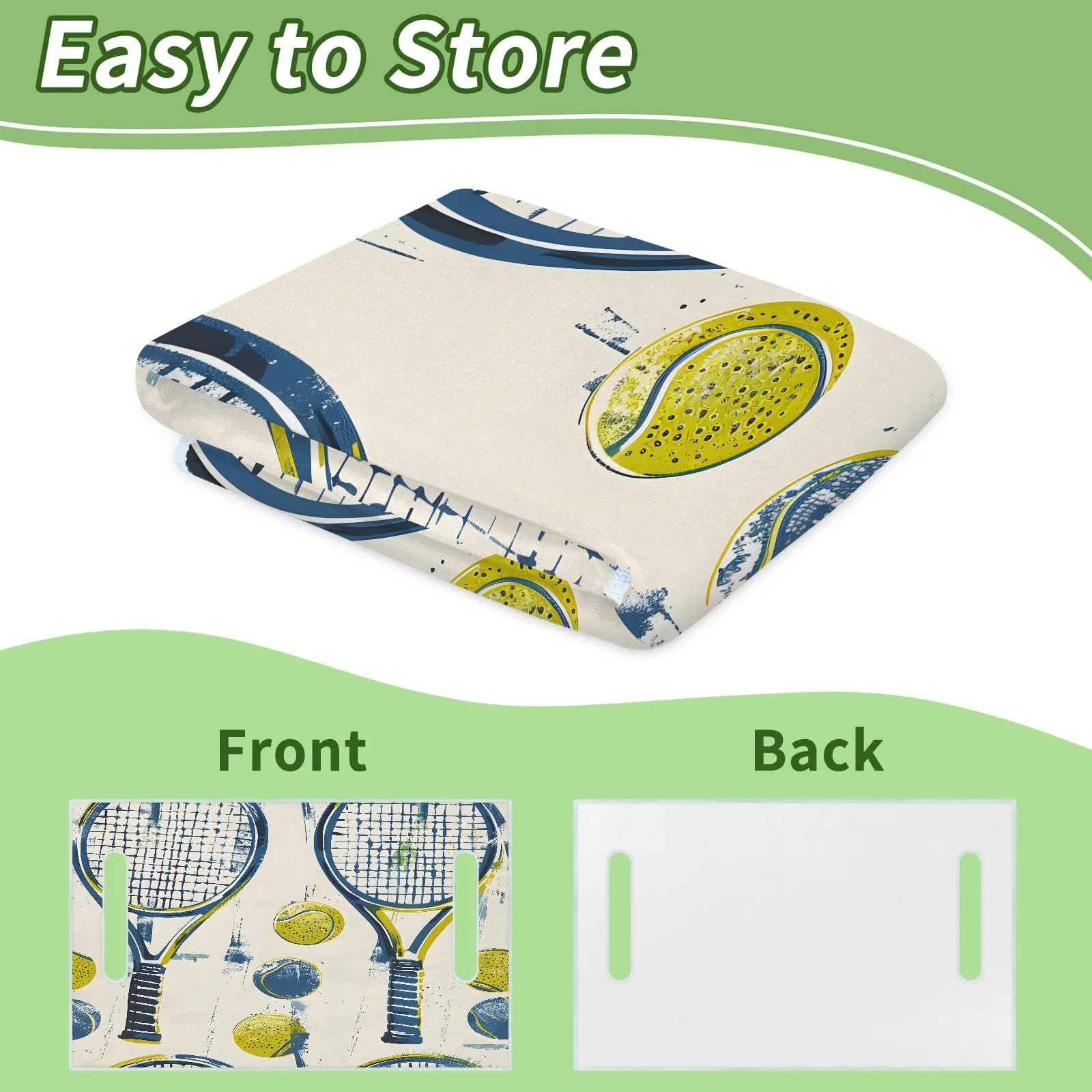 Tiveruda Golf Cart Seat Cover for Double Seats image 4
