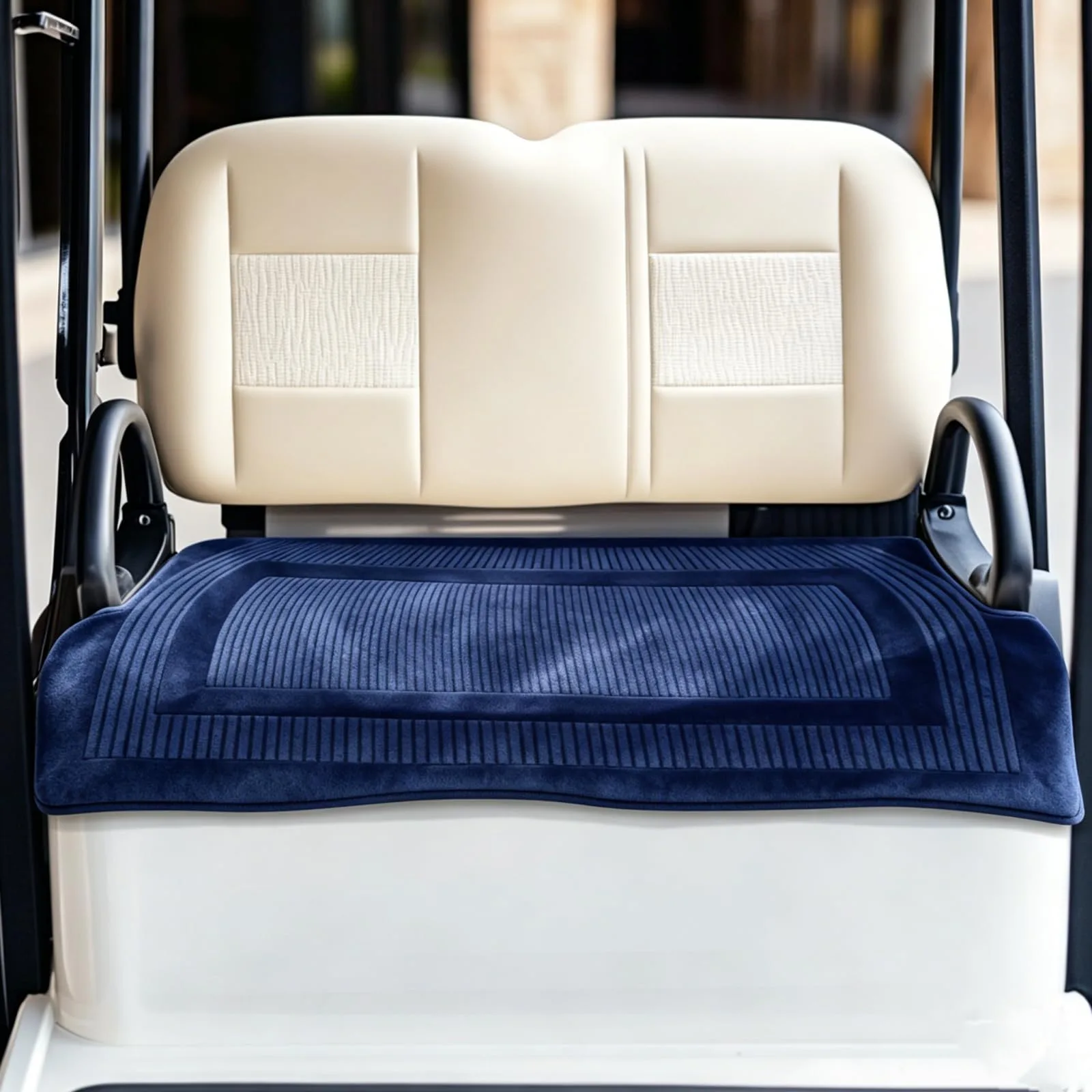 ORIGACH Golf Cart Seat Cover Blanket, Navy Blue