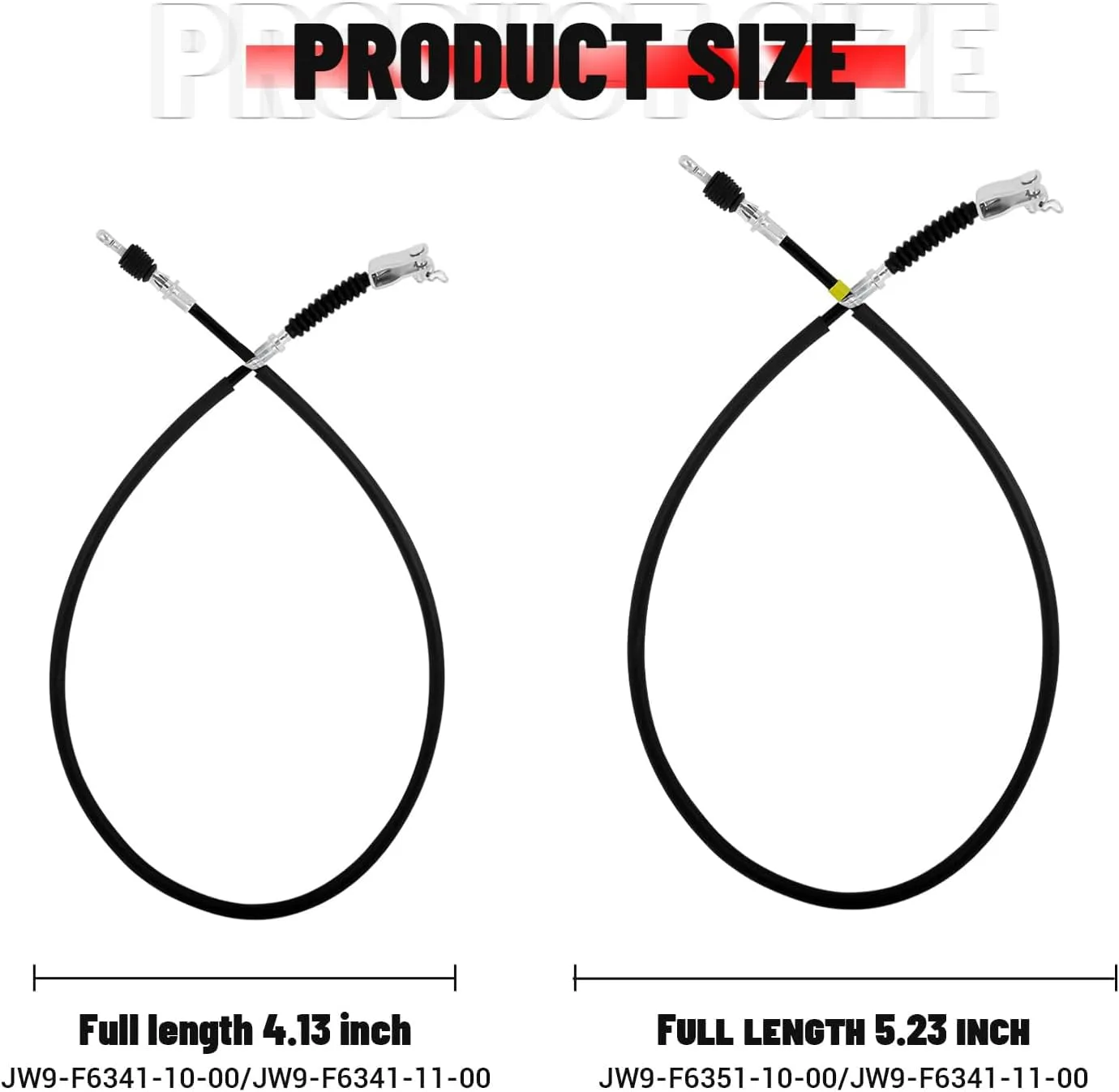 CLUBRALLY Brake Cable Kit for Yamaha Ydre/Drive 2014-2020 image 4