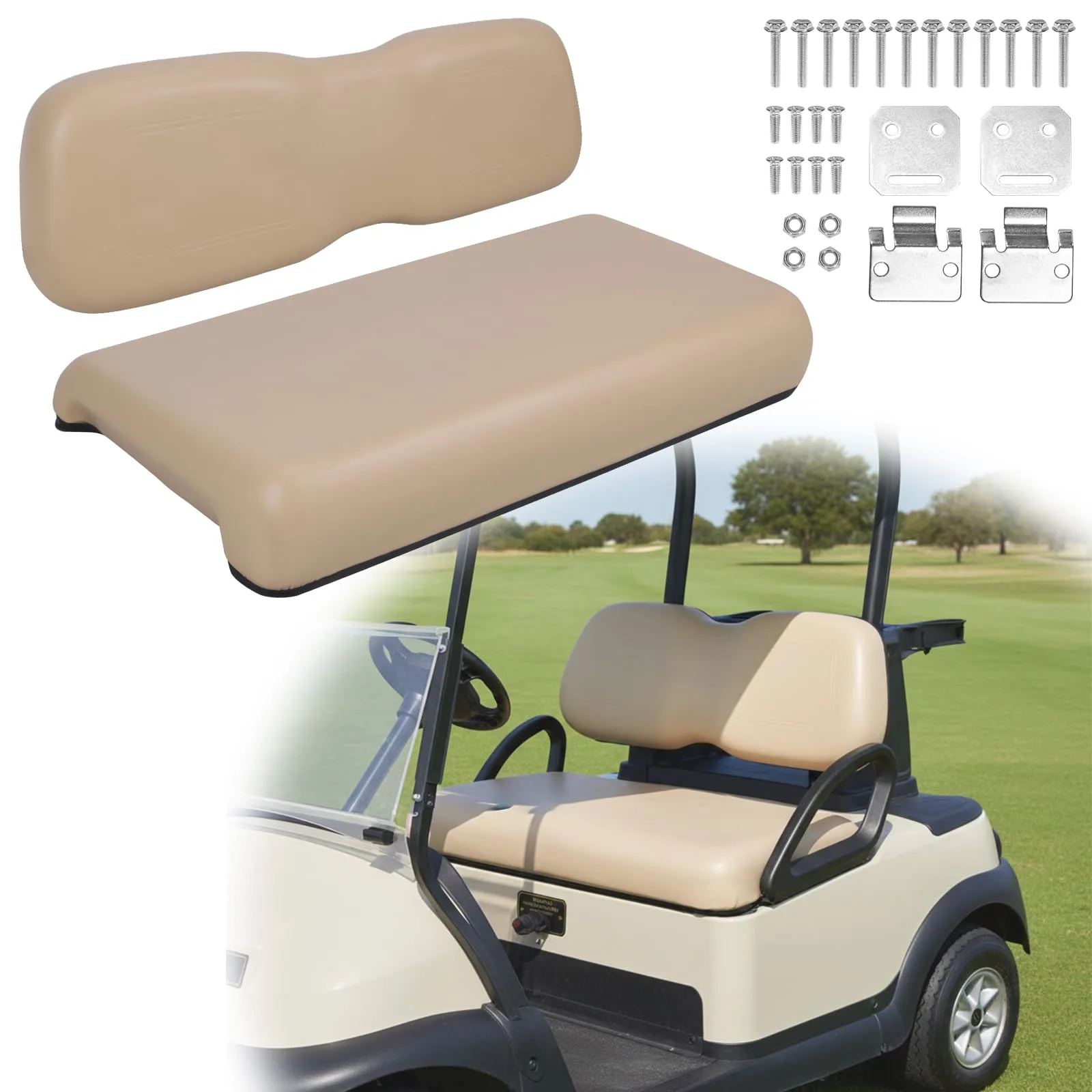 Generic Front Seat Cushion Set for Club Car DS image 2