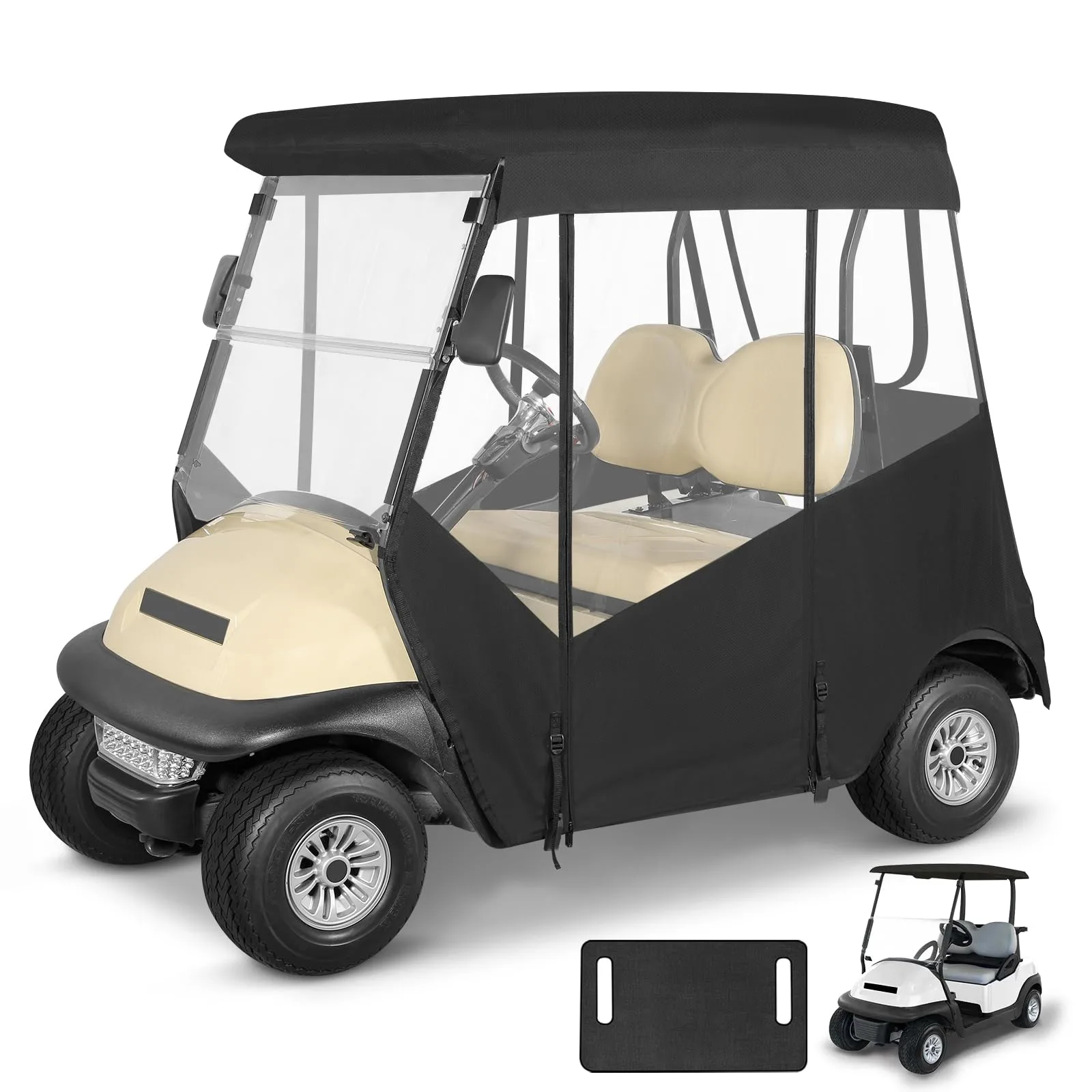 WEIMELL Club Car Precedent 2-Passenger Golf Cart Enclosure