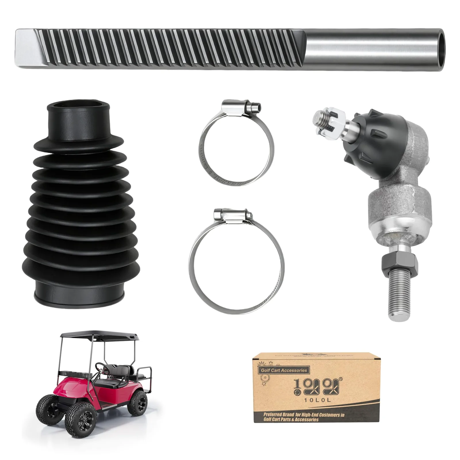 10L0L Steering Rack Repair Kit for E-Z-GO TXT/Medalist 1994-2000 — 70718-G01