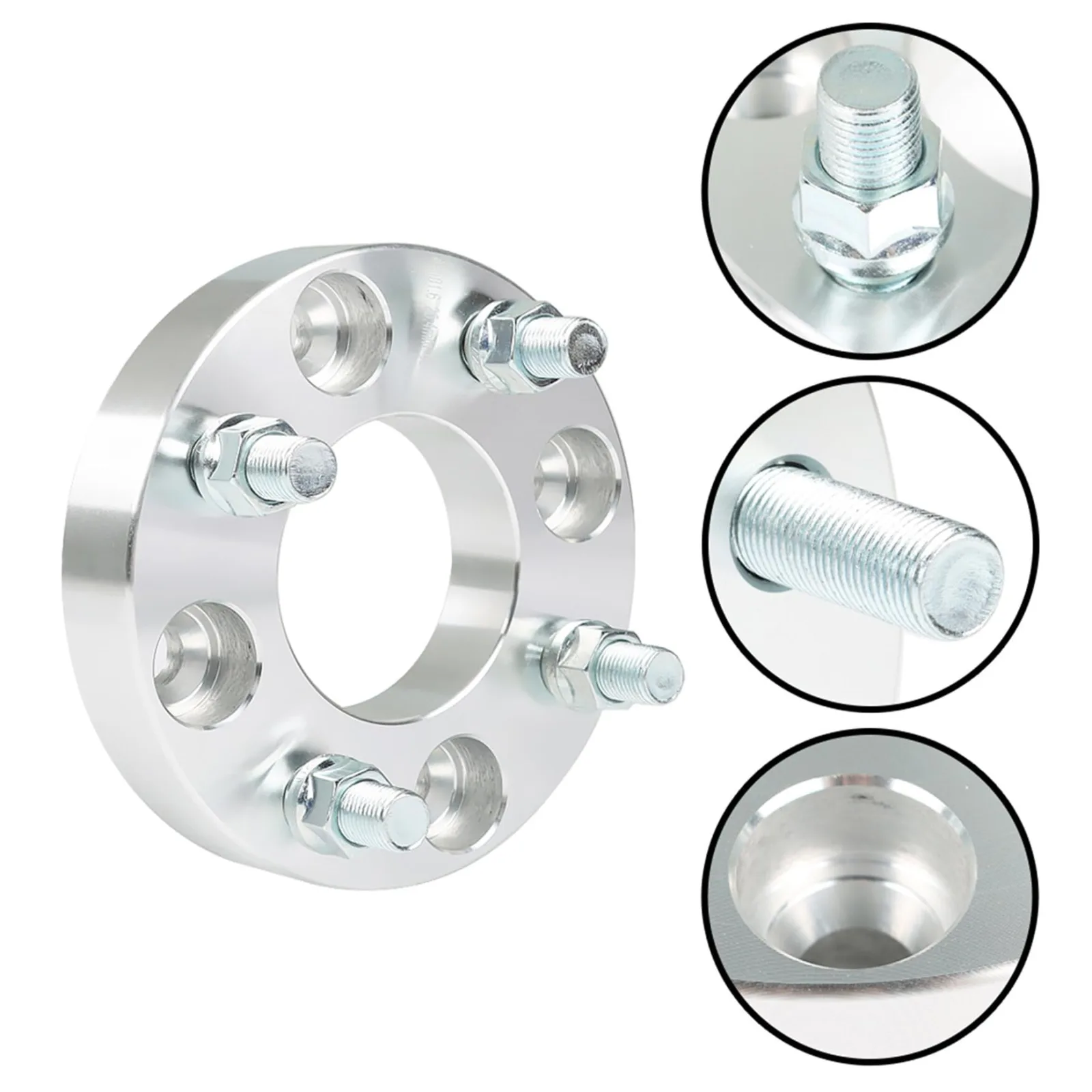 WFLNHB 1-Inch Golf Cart Wheel Spacers, 4x101.6mm image 3