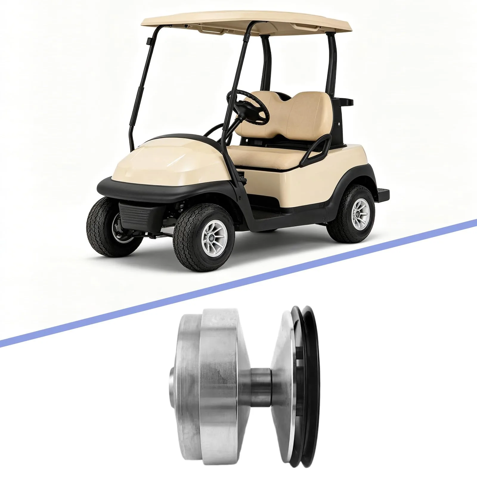 LittleFlower 103973901 Drive Clutch for Club Car Gas Carts image 3