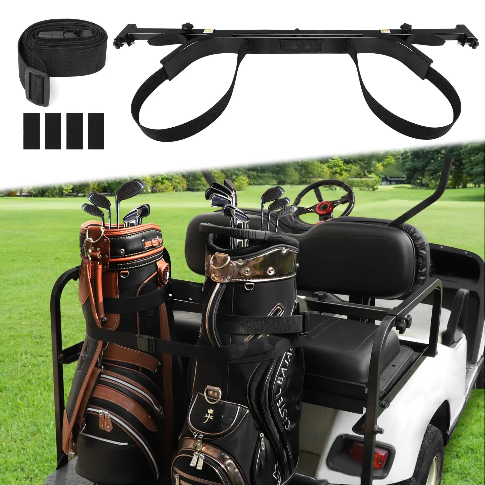 iLSKW BHS-586 Golf Cart Bag Holder Bracket