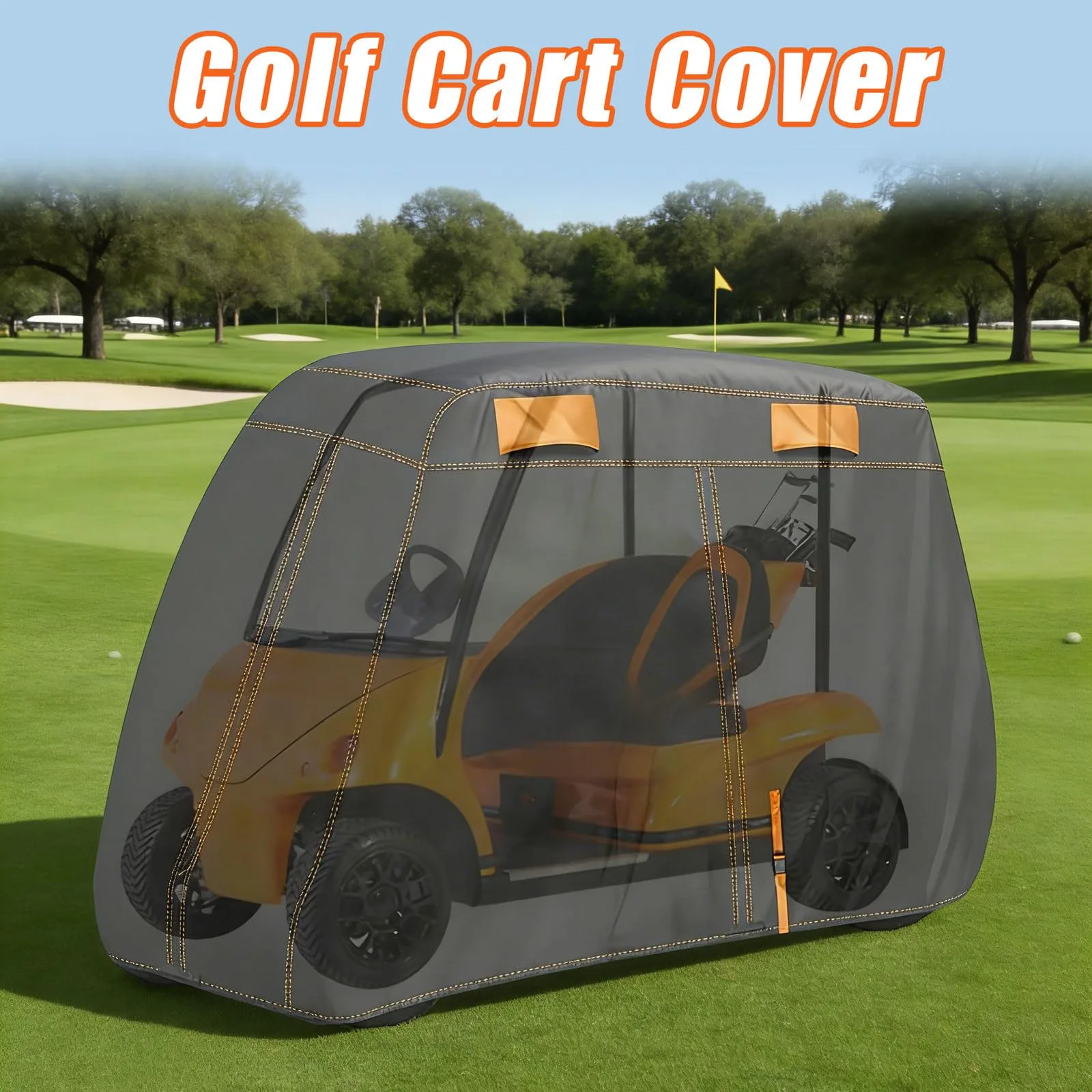 GFHFDTSGH Cover for Honor LSV G1 2+2 Golf Cart image 2