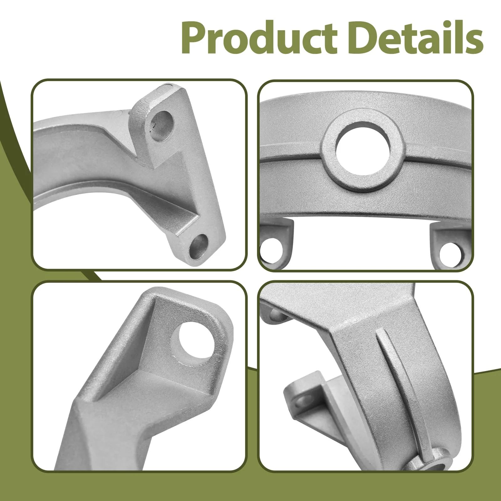 Rear Axle Spring Bracket Caps for E-Z-GO TXT 1994-2008 image 4