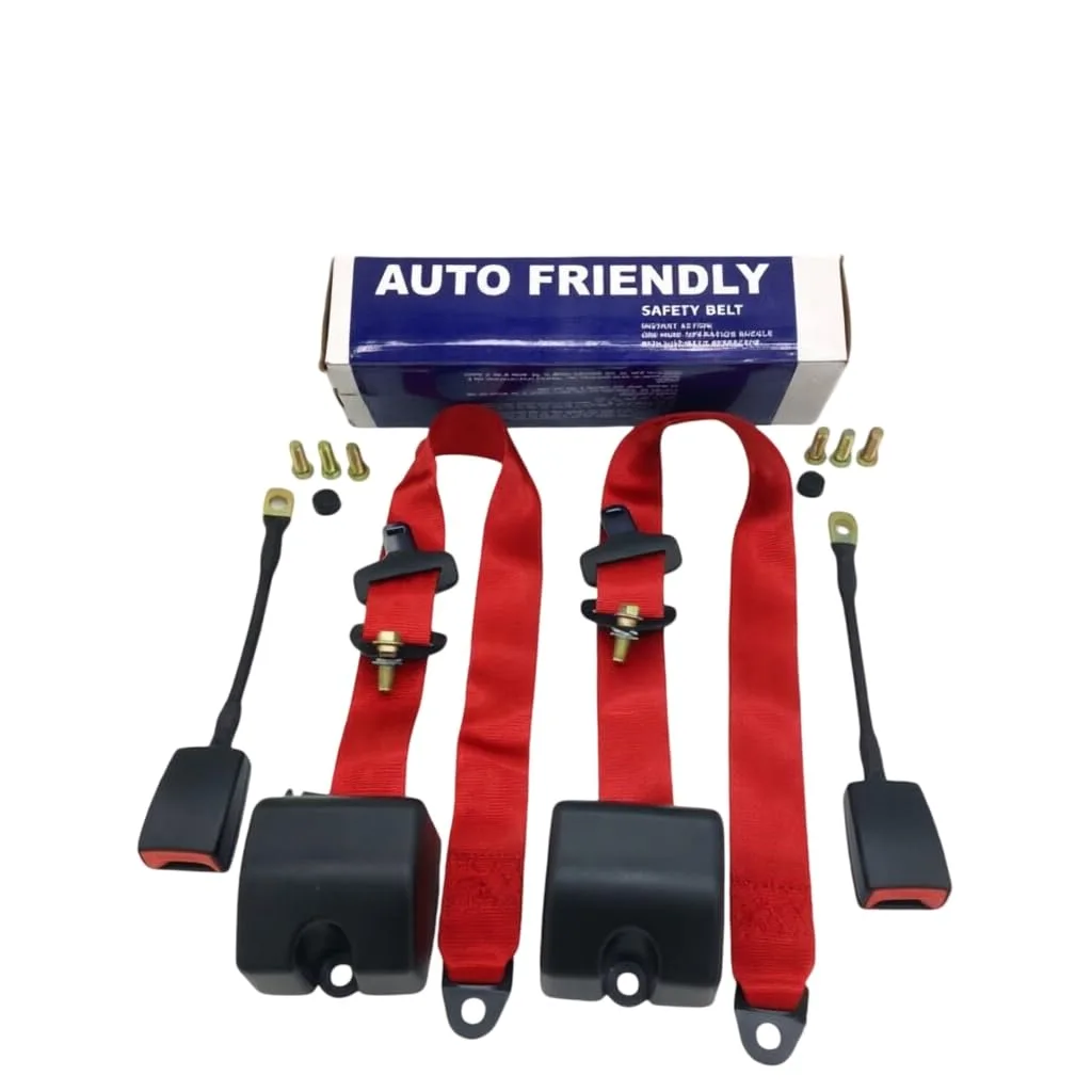 Generic RUJKRG-963 Retractable Golf Cart Seat Belt Kit