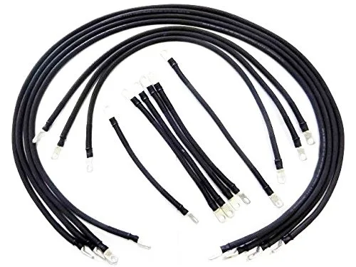 ACDC Battery Cable Set for E-Z-GO TXT Golf Carts