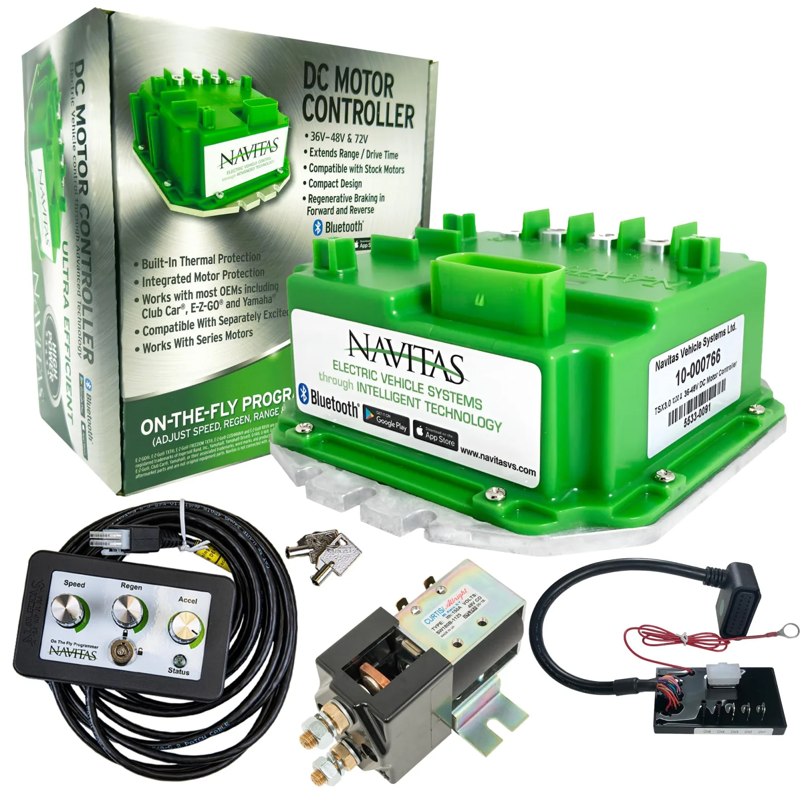 NIVEL Navitas TSX3.0 600A Controller for Club Car DS