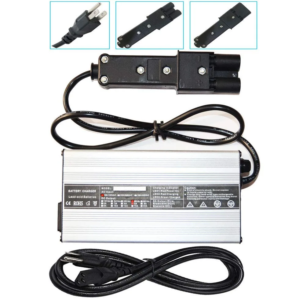 ScaAuto 48V 5A Yamaha Golf Cart Charger Ama00048Y