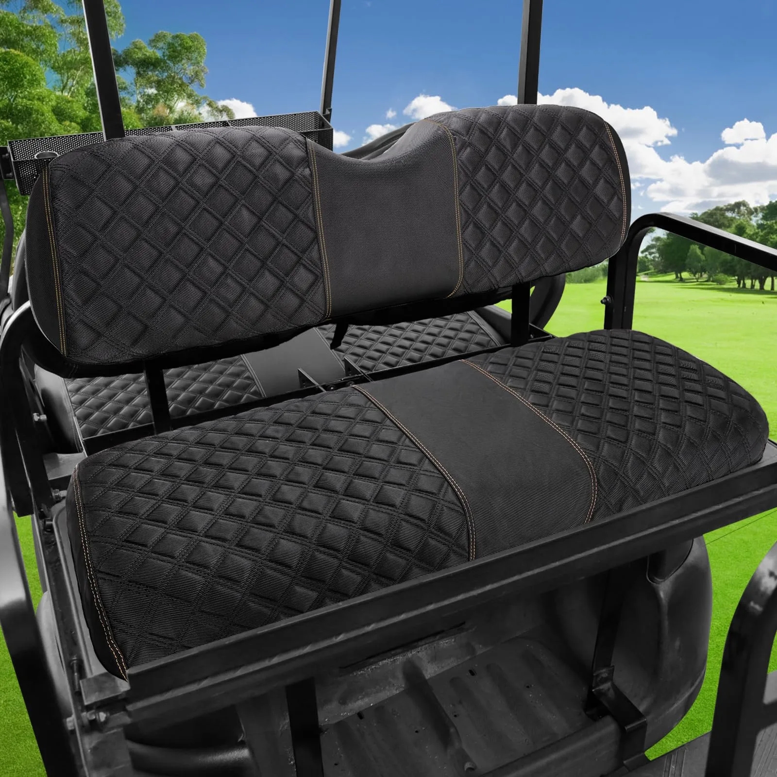 Roykaw Rear Golf Cart Seat Cover Set AU-0560RN