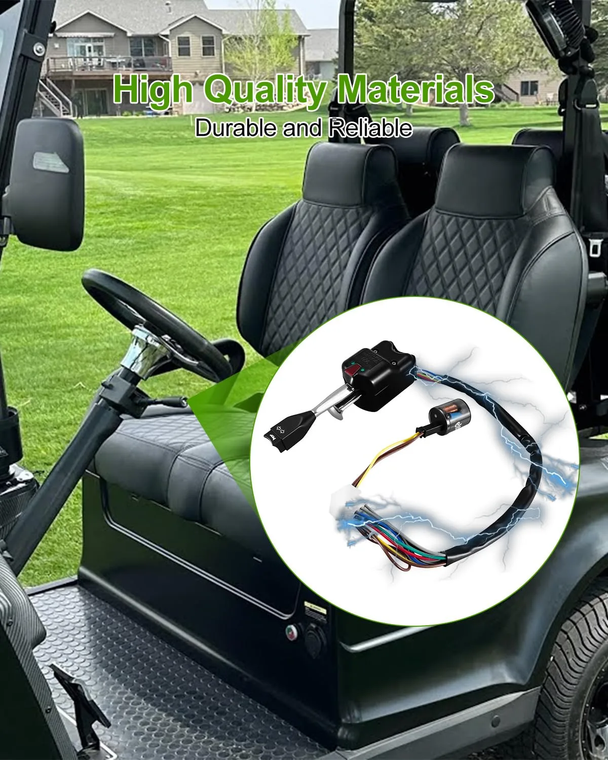 PUXWQT Combination Steering Column Switch for Club Car Precedent, Tempo, Carryall image 4