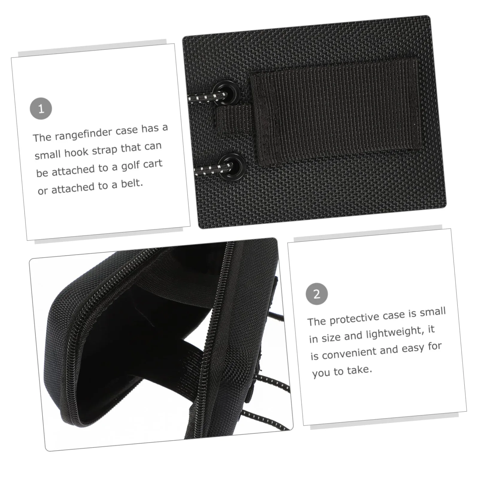GOOHOCHY EVA Golf Rangefinder Case with Hook Strap image 3