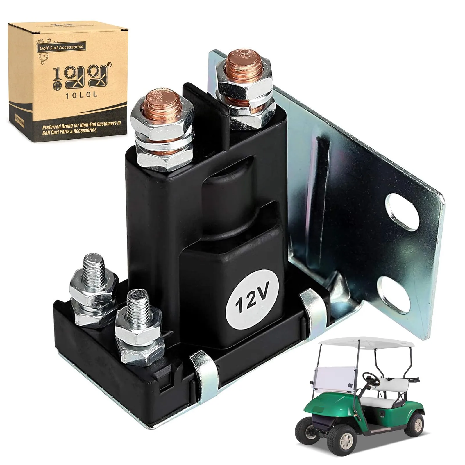 10L0L 12V Solenoid for EZGO TXT Marathon Gas Carts