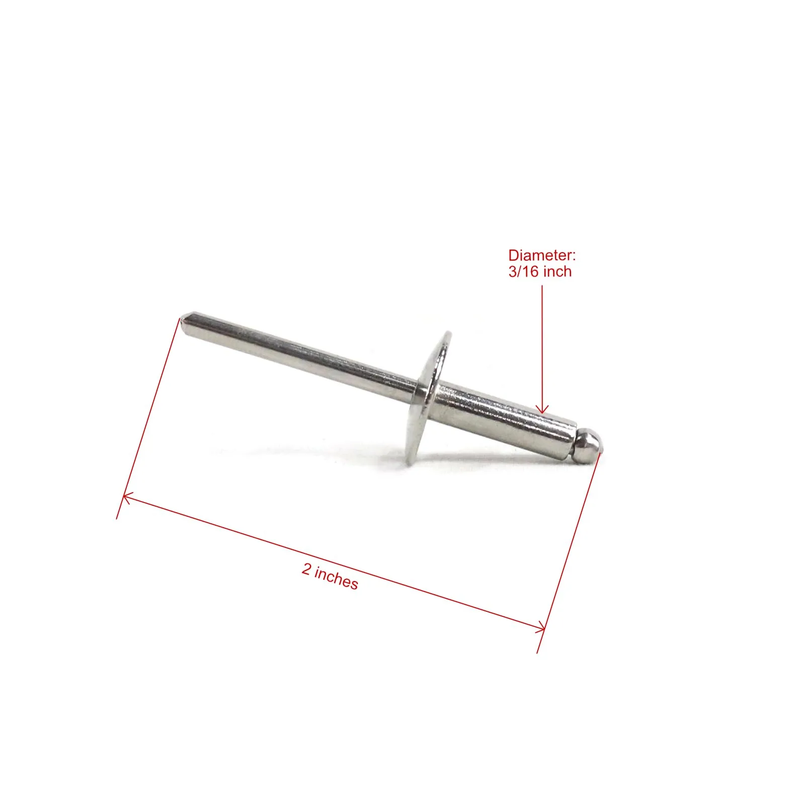 The ROP Shop E-Z-GO TXT Body Trim Rivet Kit 608456 image 3