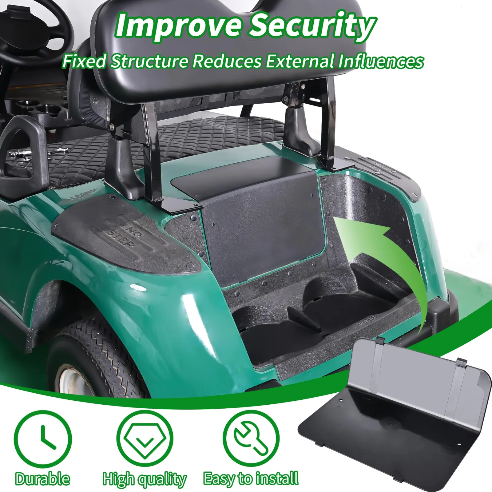10L0L E-Z-GO RXV Rear Access Panel 600249 image 4