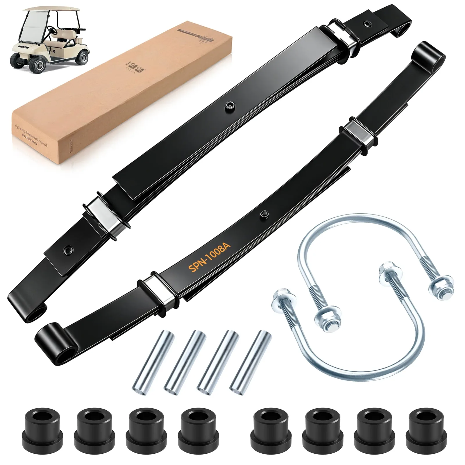 9.99WORLD MALL Rear Leaf Spring Kit for Club Car DS