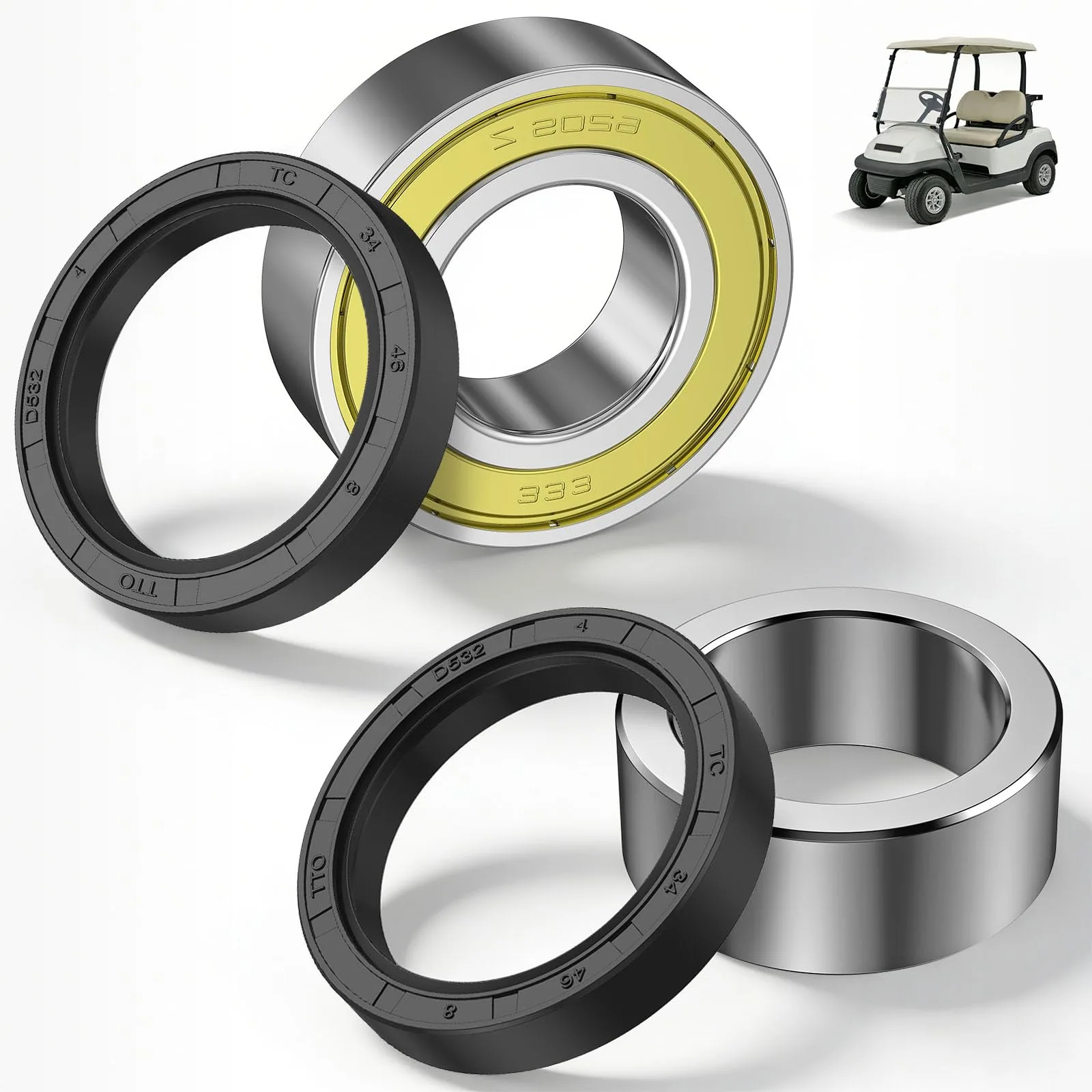 DRIVE UP Club Car DS/Precedent Rear Axle Seal Kit