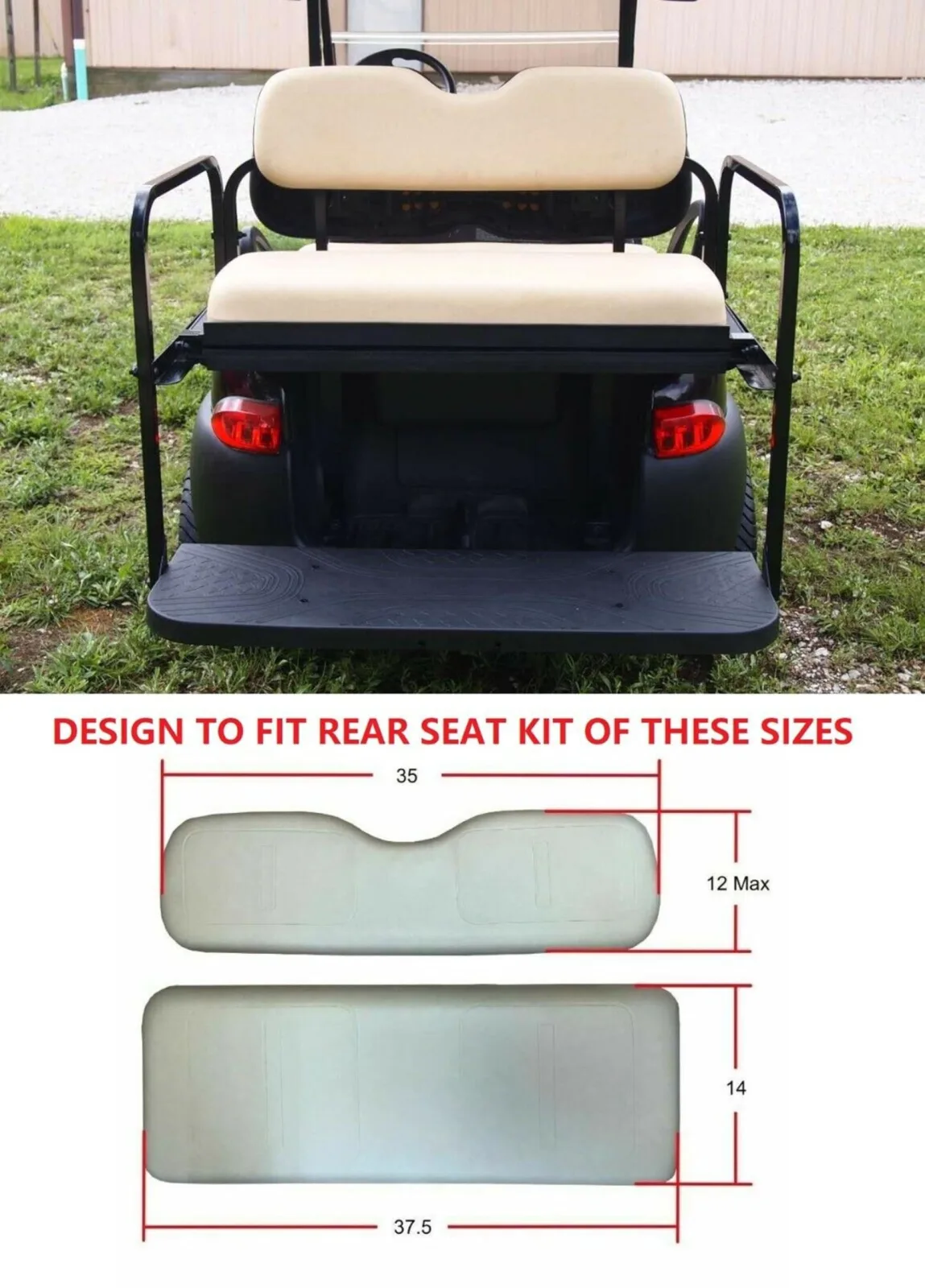 Huskey Seat Covers for Club Car Precedent 2004+ image 3