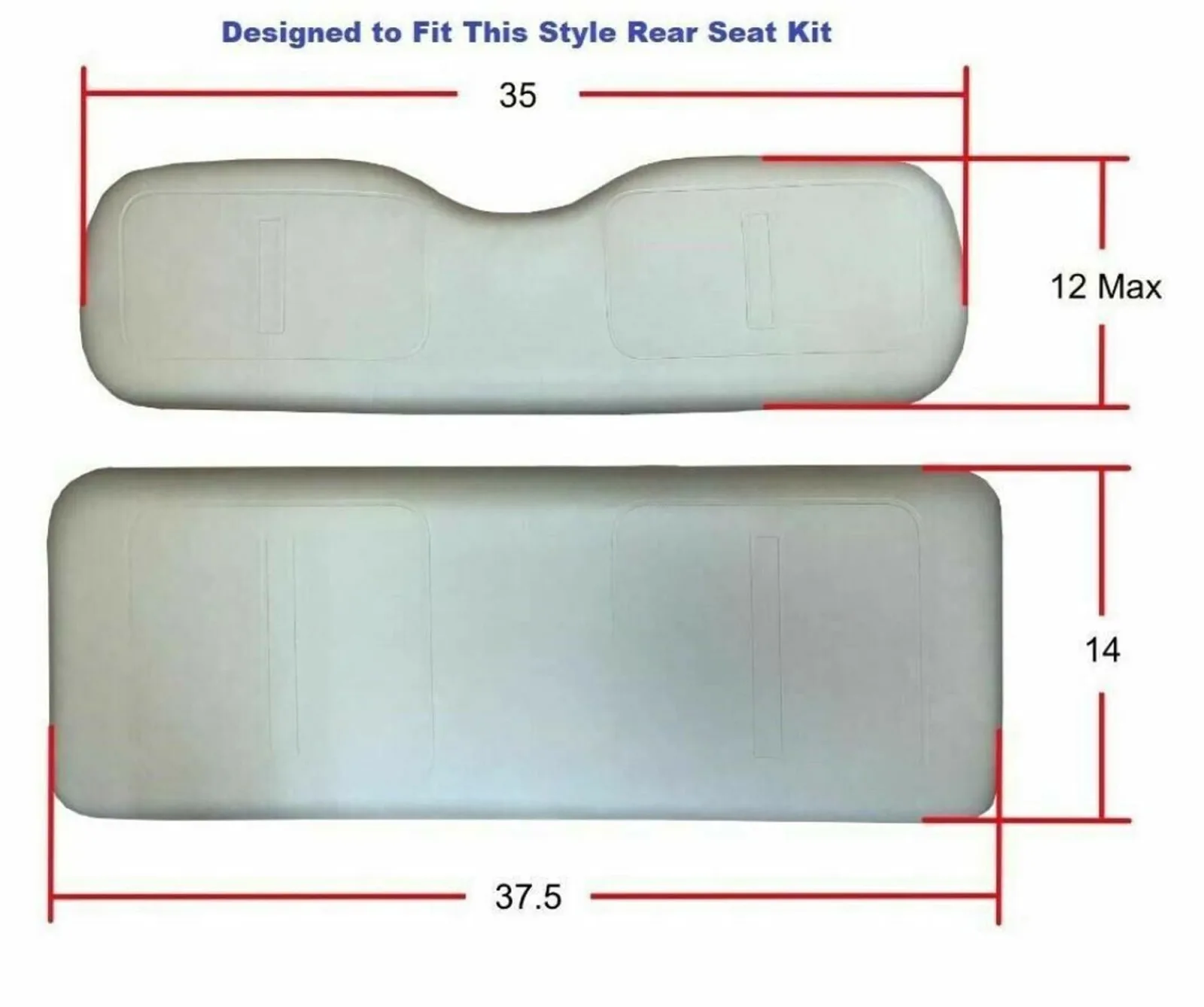 Huskey Seat Covers for Club Car Precedent 2004+ image 4