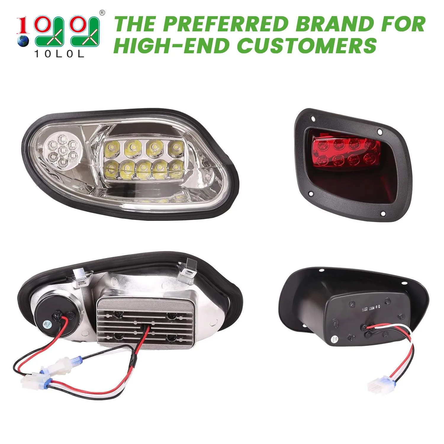10L0L Light Kit for 2014-Up E-Z-GO Freedom TXT T48 Valor image 2