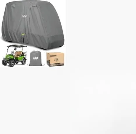 10L0L Golf Cart LED Light Kit and Heavy-Duty Cover