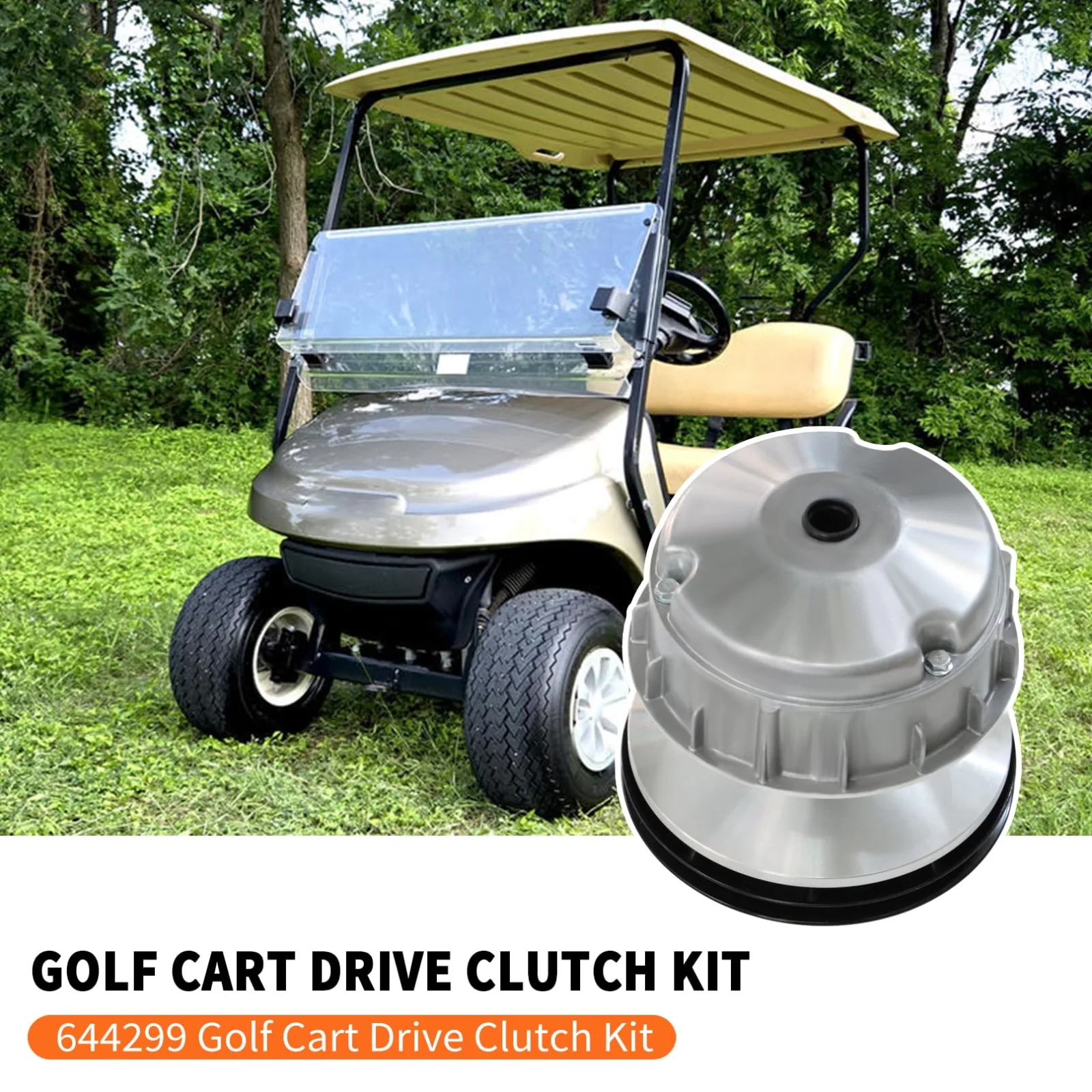 Aspaton Drive Clutch for RXV/TXT Golf Carts image 2