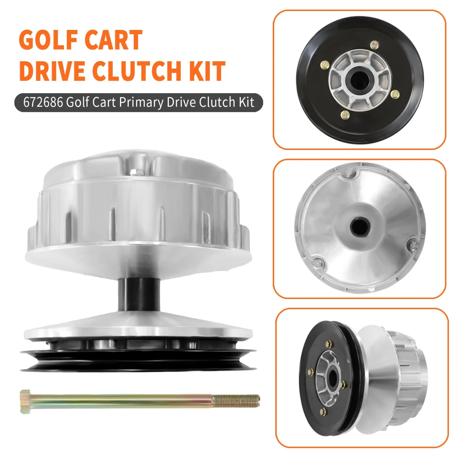 Aspaton Drive Clutch for RXV/TXT Golf Carts image 3