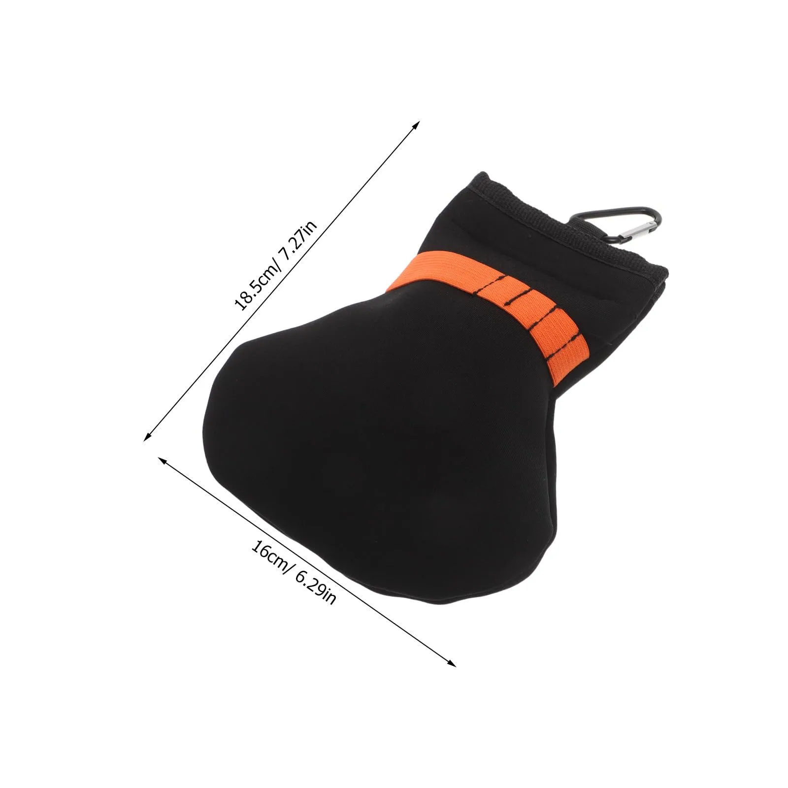 Toyvian Golf Tee and Ball Storage Bag with Clip image 2