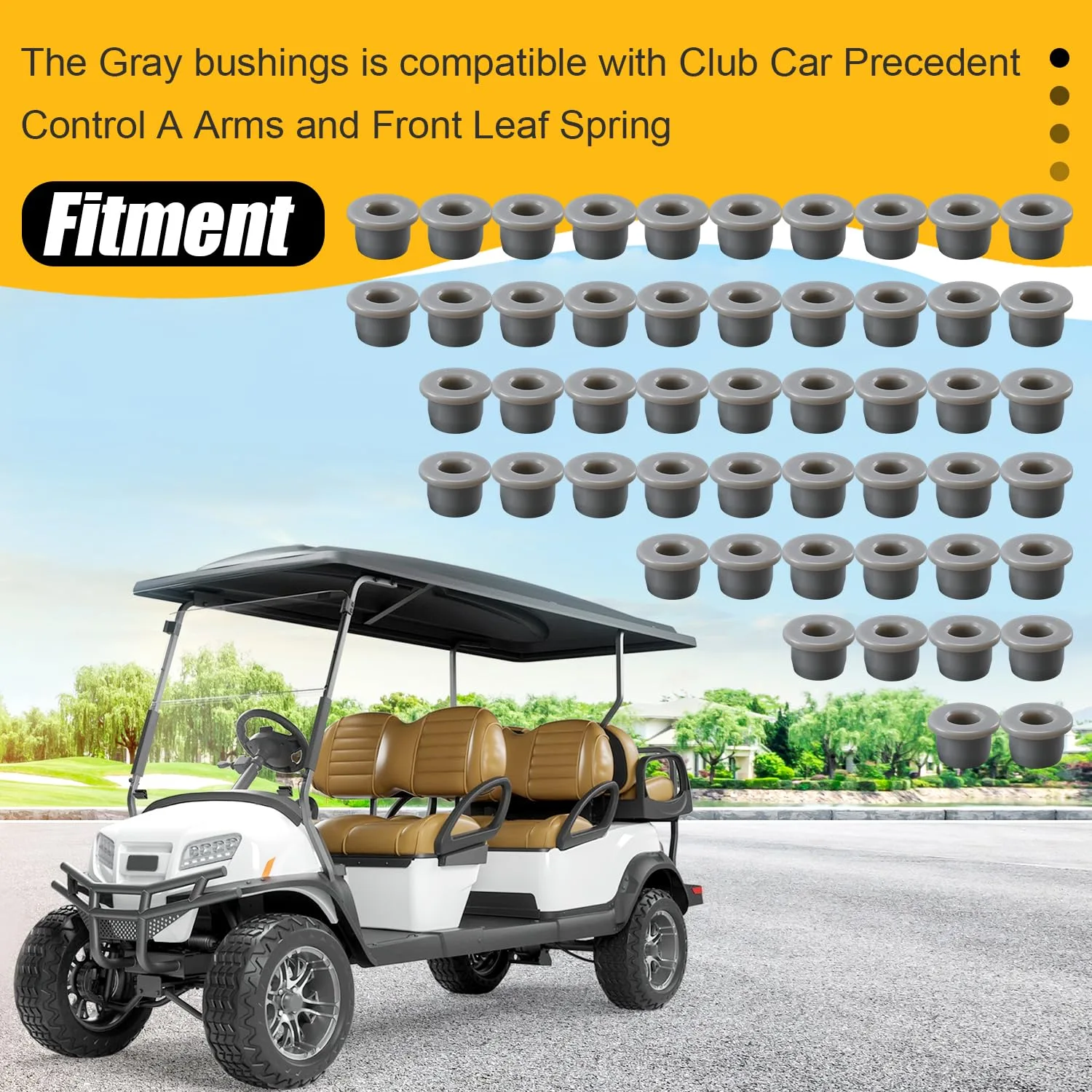 COOL STAR Bushing Kit for Club Car Precedent image 2