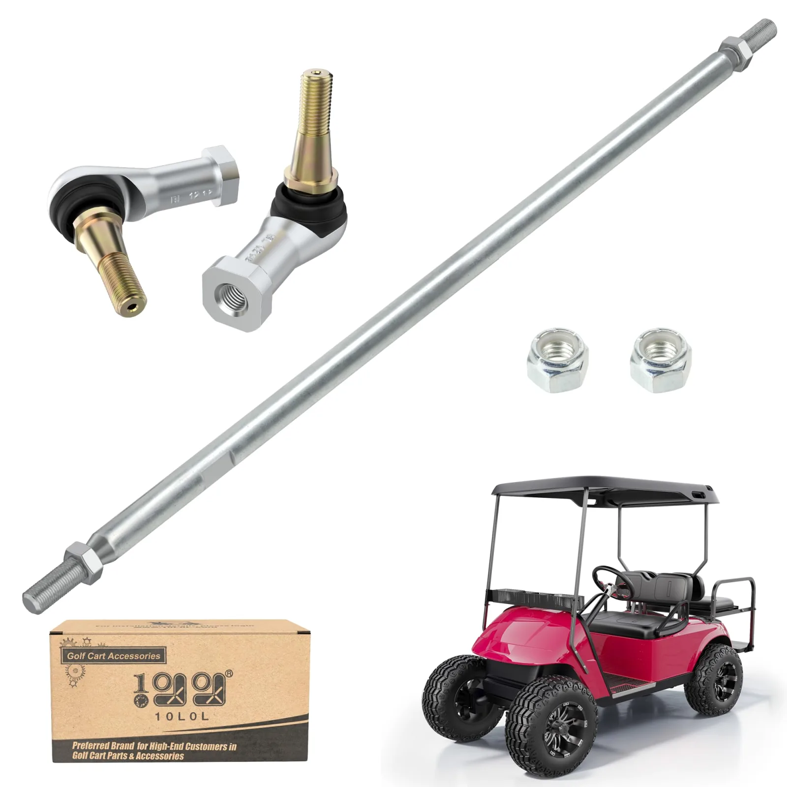 10L0L 26-Inch Golf Cart Tie Rod Assembly 70876-G02