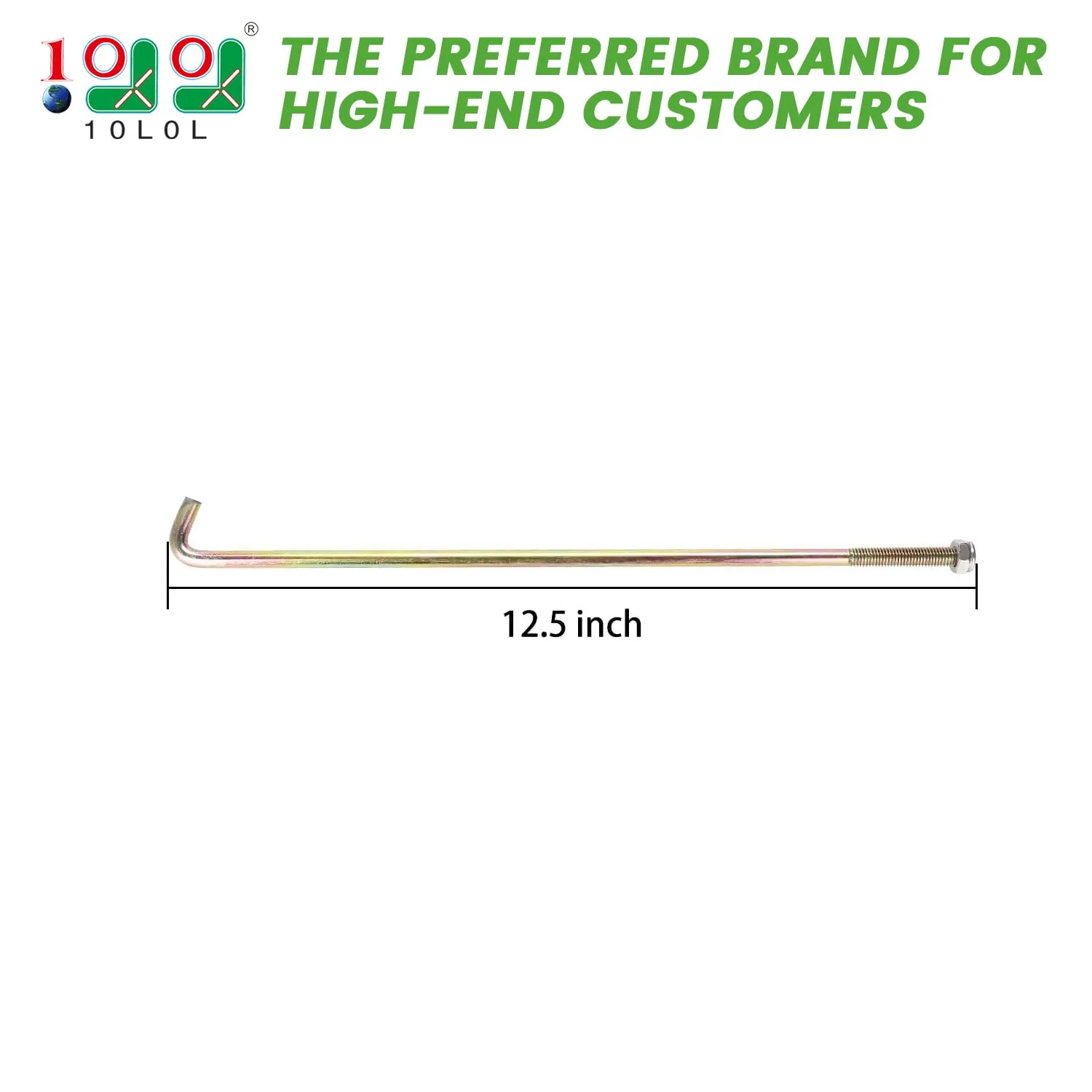 10L0L Battery Hold-Down J-Bolt Kit for Yamaha G29 image 2