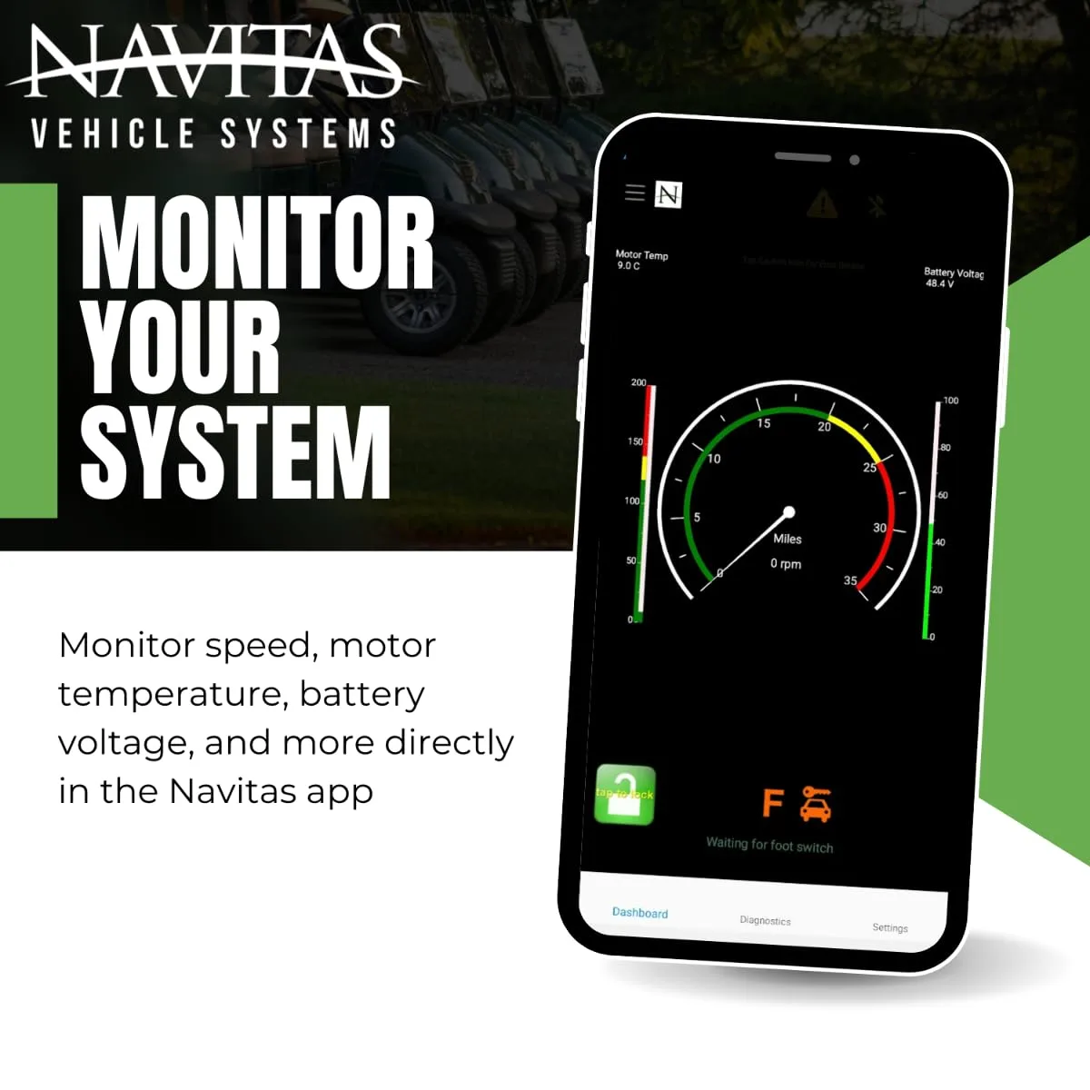 Navitas DC-to-AC Conversion Kit for Club Car Precedent image 4
