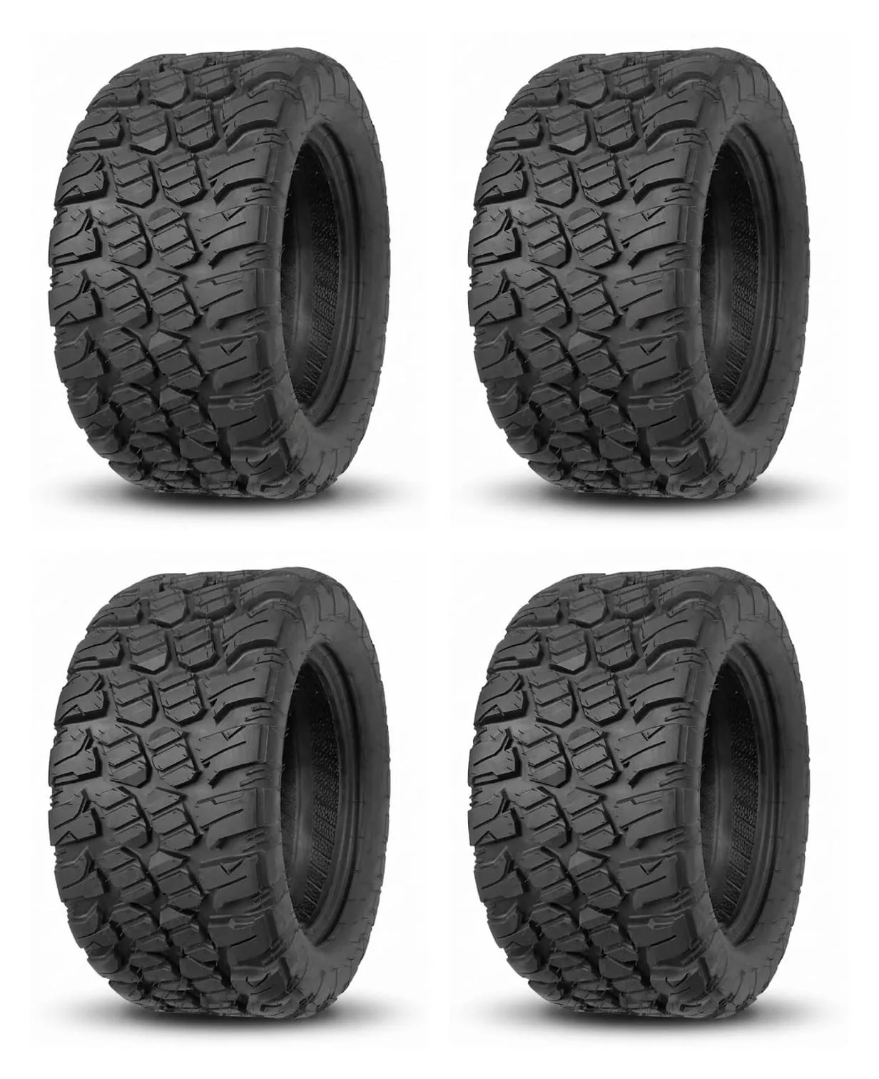 ACED Parts 20x10-12 AURORA Golf Cart Tires, Set of 4